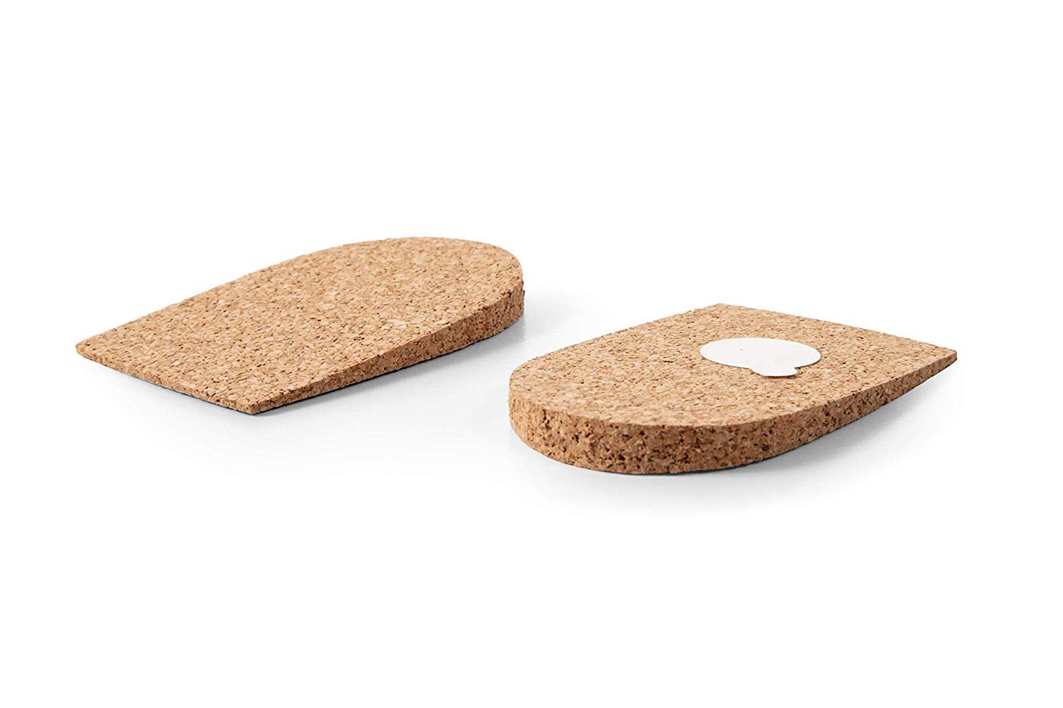 Natural Cork Heel Lift Support With SelfAdhesive Backing, Shock