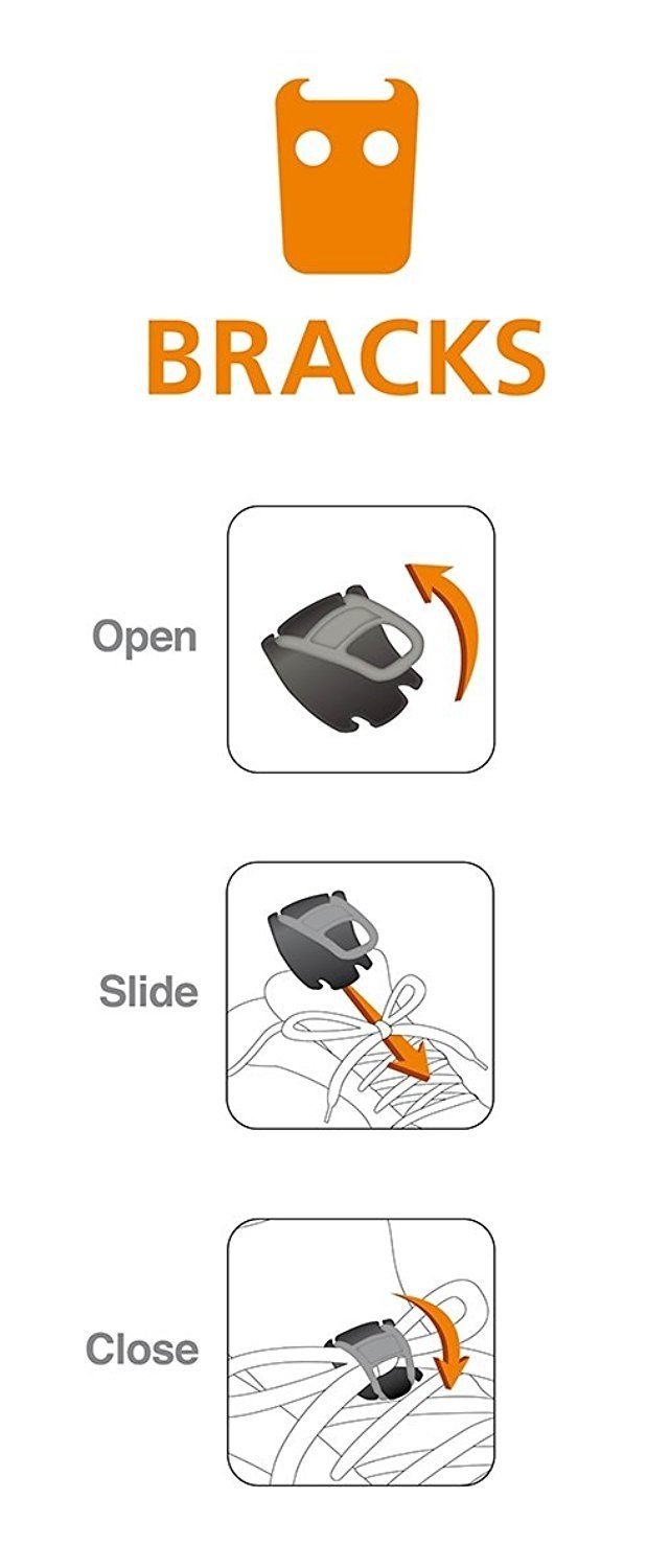 Clip de bloqueo de encaje para zapatos. Innovador para todos los zapatos, fácil y eficaz, 30 colores - Imagen 3 de 24