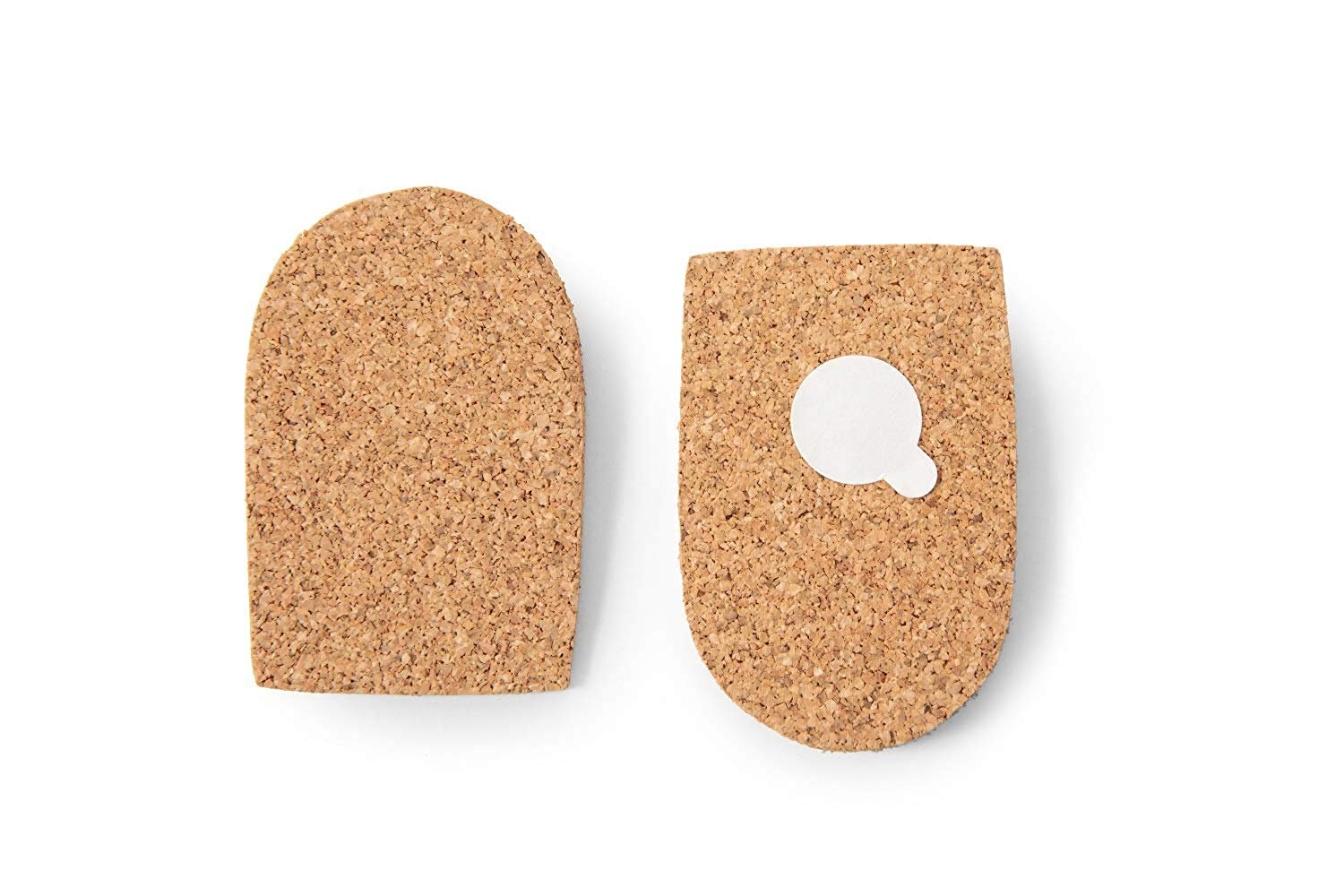 Natural Cork Heel Lift Support With SelfAdhesive Backing, Shock