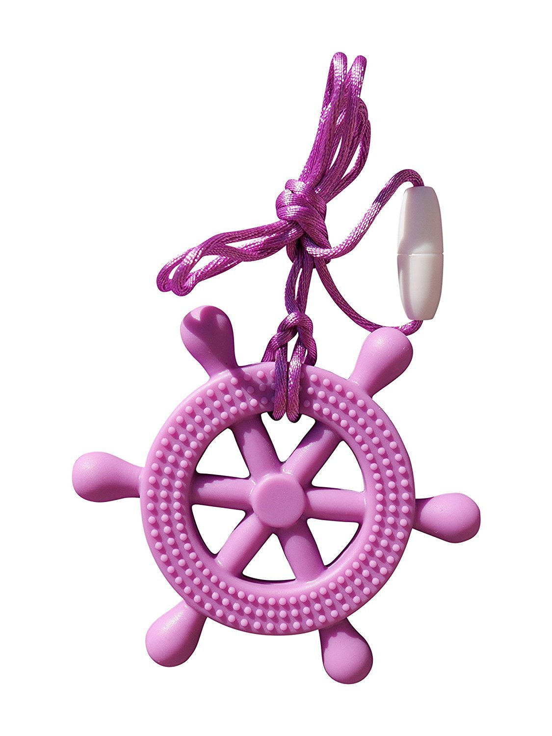 Sea Helm Wheel Silicone Teether Soother Teething Sensory Chewy Chewelry BPA... - Picture 15 of 17