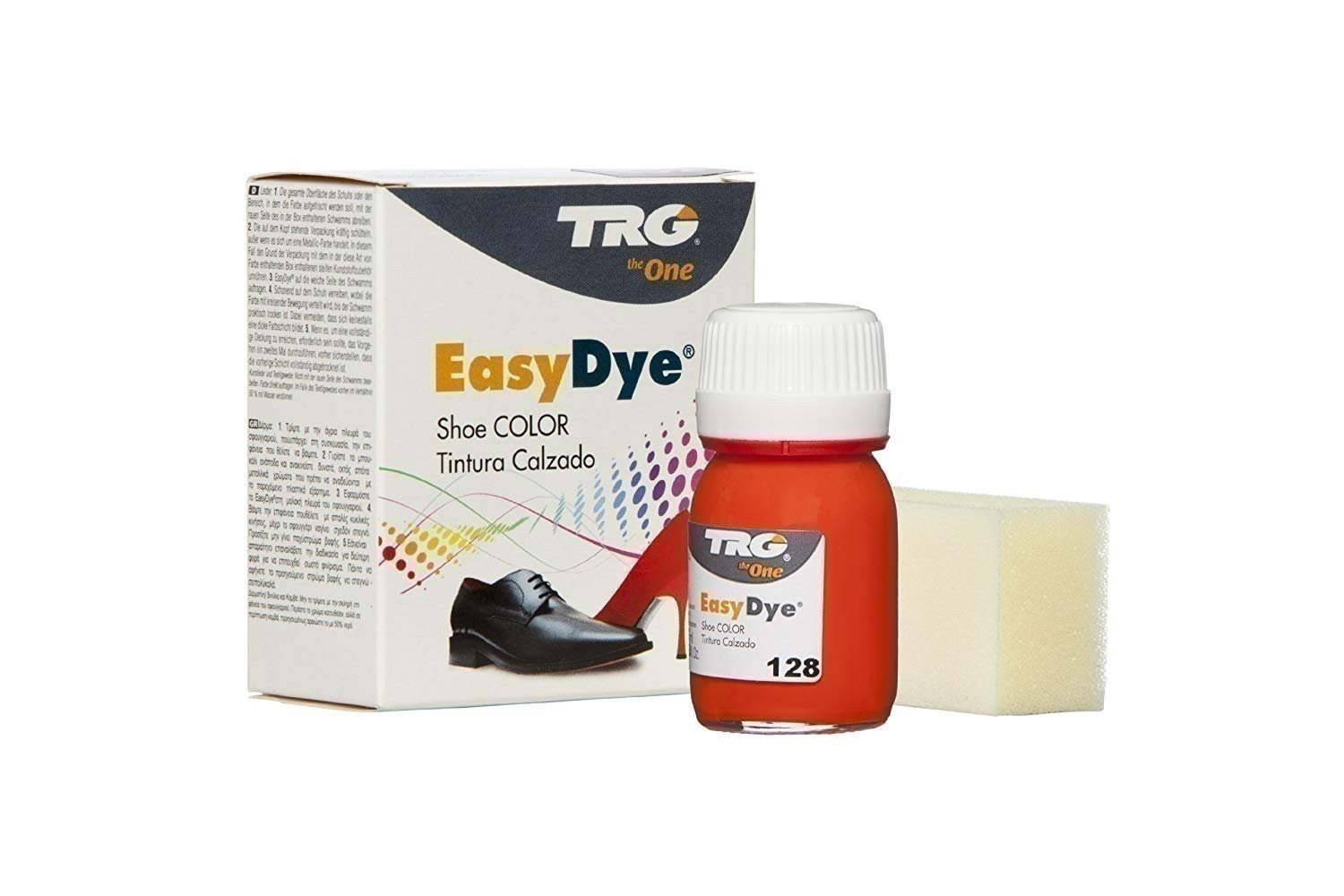 TRG Easy Dye Cuero Tinte Kit Set, Cuero Reparación Zapatos Botas Bolsos - Imagen 10 de 11