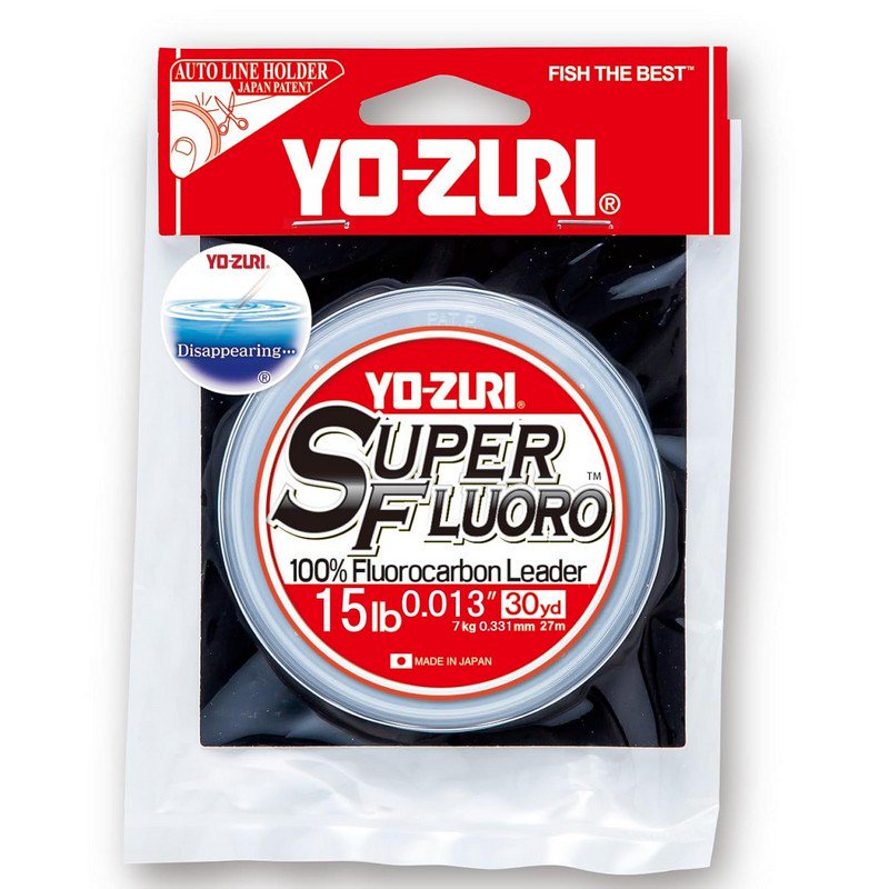 Yo Zuri Superfluoro 30 yd Fishing Line Natural Clear
