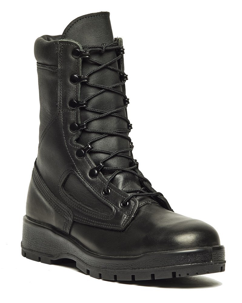 Belleville Women's US Navy 'I-5' Steel Safety Toe Boot Black F495ST - Picture 10 of 21