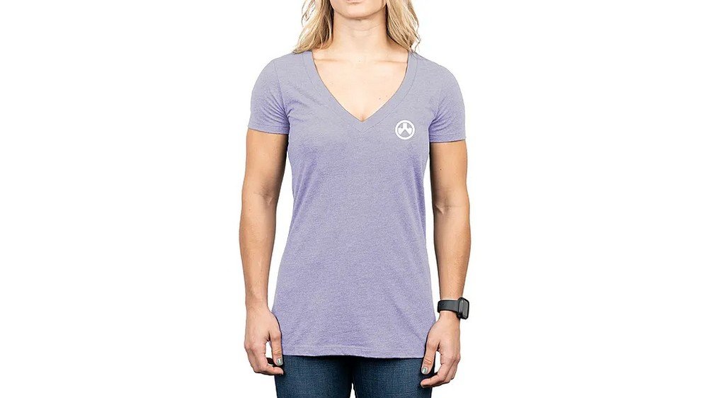 Magpul Unfair Advatange Women's Orchid Heather T-Shirt - Picture 2 of 7