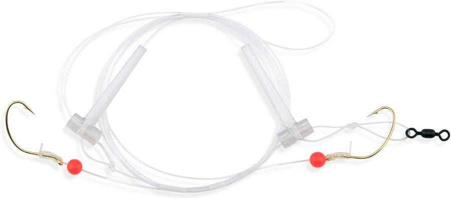 Aqua-Clear Hi-Lo Pompano Snapper Rig Wide Gap Hook