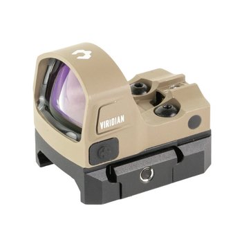 Viridian RFX15 Micro Reflex 3 MOA Green Dot Sight 1x17 Objective FDE - 981-0143