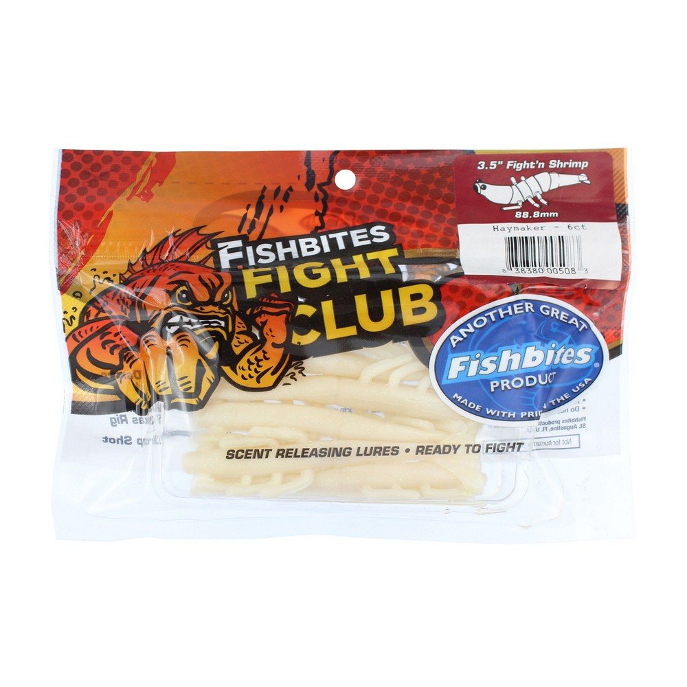 Fishbites FFC Fightin' Shrim Soft Plastic Fishing Saltwater Lure - Picture 5 of 7