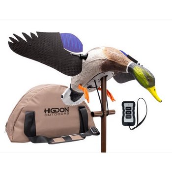 Higdon Flasher PRO Guide Pack Motion Mallard Duck Decoy w/ Flashing Wings 55058