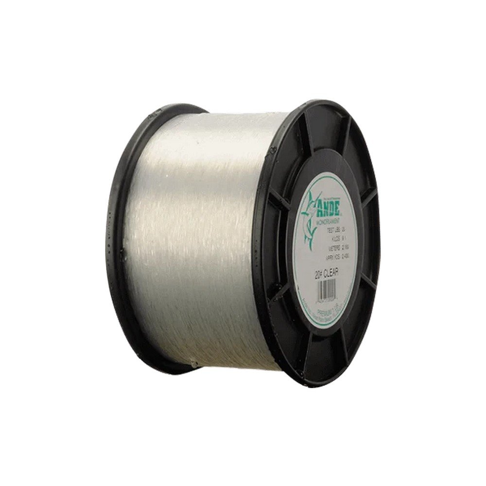 Ande Premium Monofilament 1/4 lb Spool Clear Fishing Line