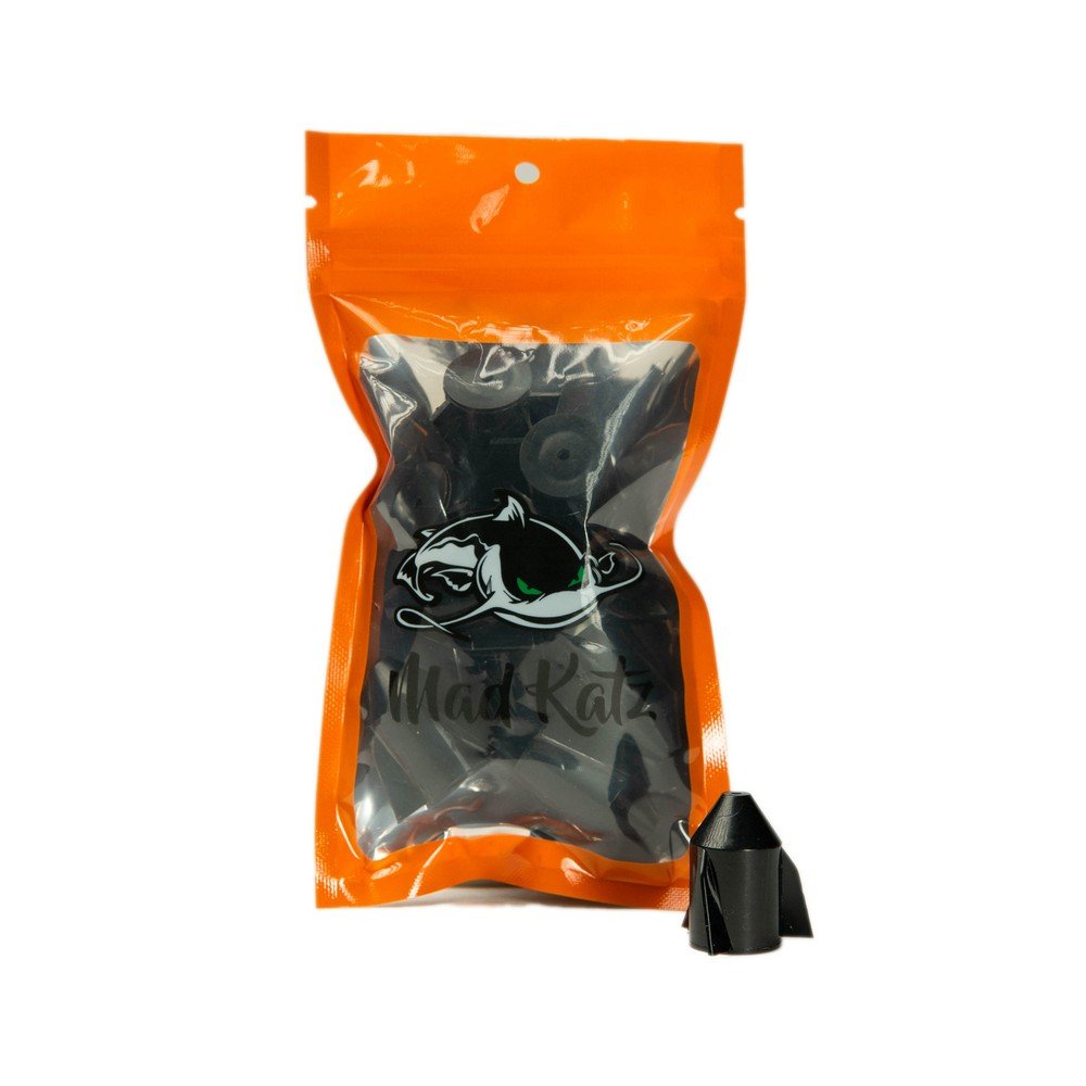 Mad Katz Plastic Fishing Rocket Rattle 10 Package