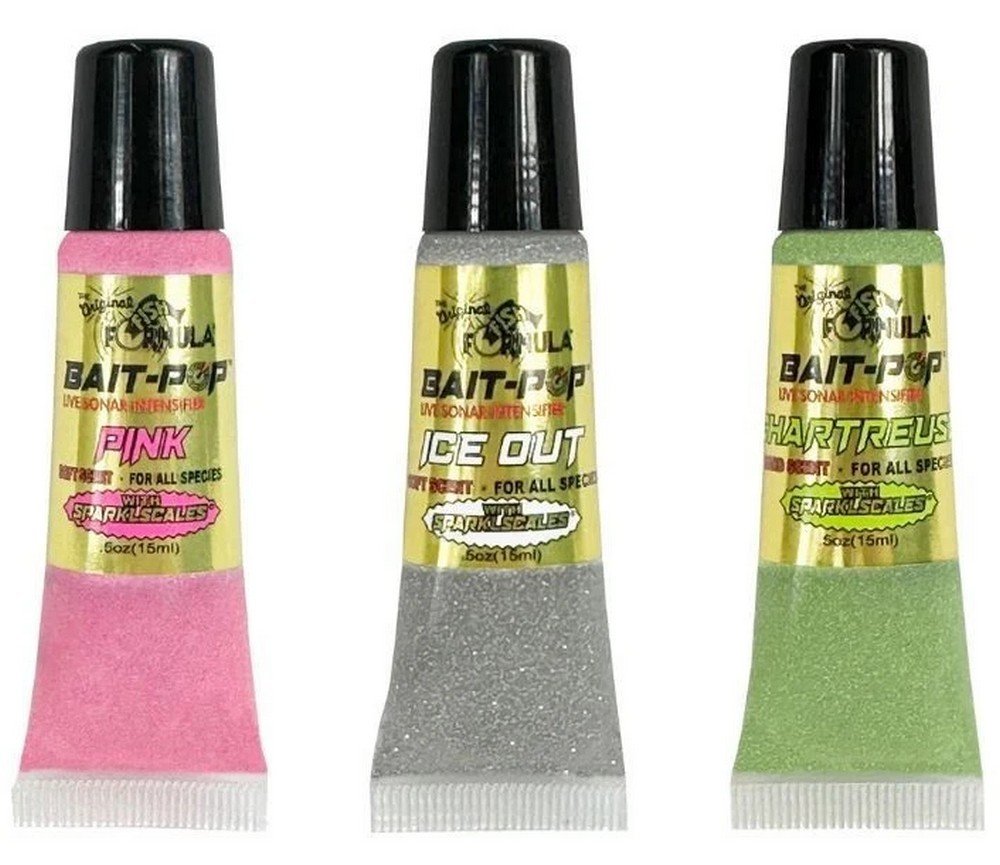 BaitPop Live Sonar Intensifier PrP Gel 0.5 Oz Jacob Wheeler 3 Pack