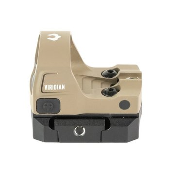 Viridian RFX15 Micro Reflex 3 MOA Green Dot Sight 1x17 Objective FDE - 981-0143