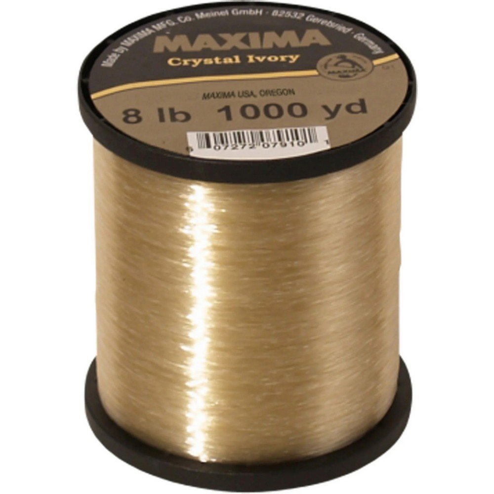 Maxima Fishing Line Guide Spool Crystal Ivory - Picture 2 of 6