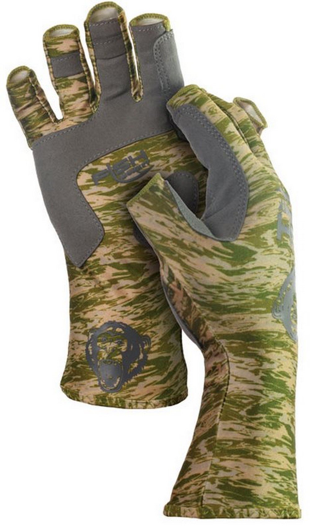 Guante guía Fish Monkey medio dedo - Imagen 4 de 5