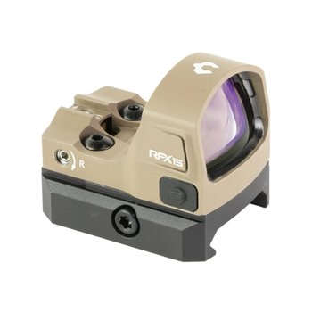 Viridian RFX15 Micro Reflex 3 MOA Green Dot Sight 1x17 Objective FDE - 981-0143