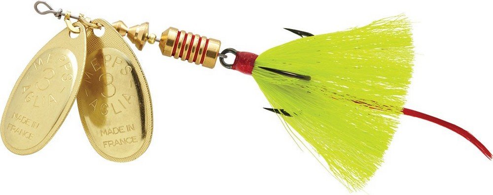 Mepps Aglia 2-Blade Dressed 5/16 oz Spinnerbait