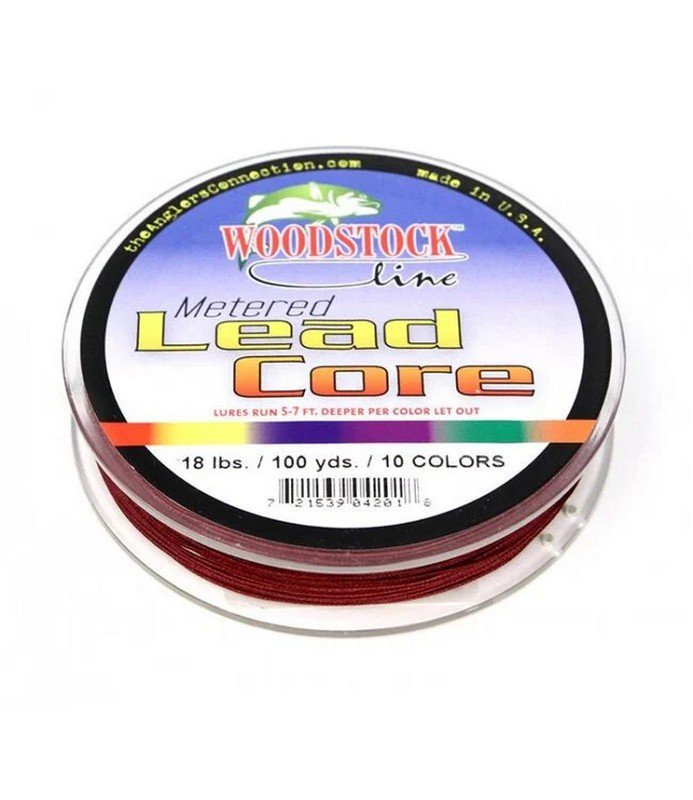 Woodstock Line Metered Lead Core Braided Trolling