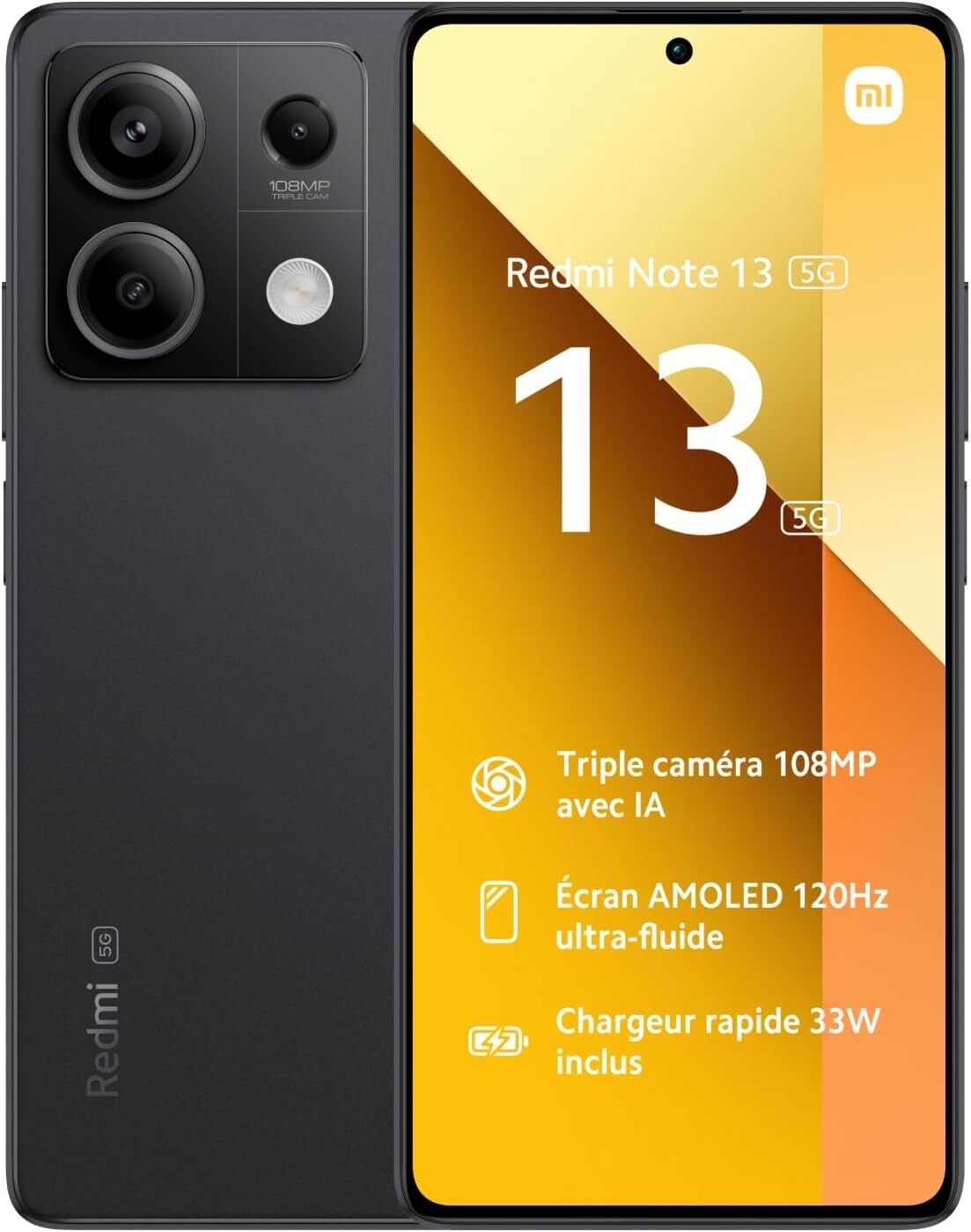 Xiaomi Redmi Note 13 5G 6.67" | 108MP Cam. GSM Factory Unlocked 5000 mAh NEW - Afbeelding 2 van 5