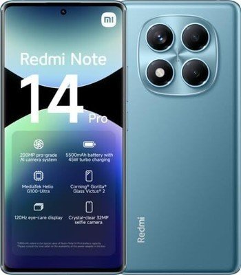 Xiaomi Redmi Note 14 Pro 4G GSM Unlocked (8GB+256GB) 6.67" 200MP Global - NEW - Picture 13 of 14