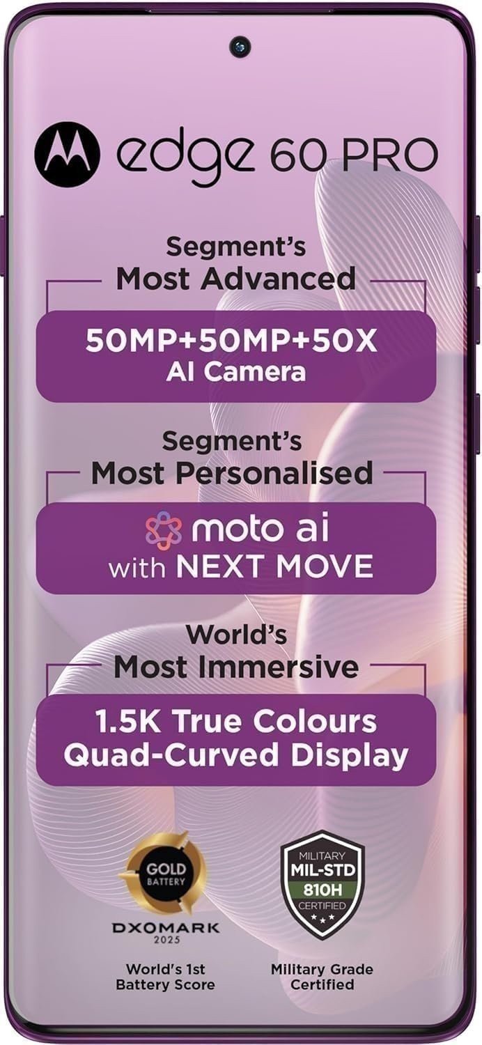 Motorola Edge 60 Pro 5G (Tmobile Mint Tello & Global) 6,7" P-OLED 12+512GB NEU - Bild 2 von 12