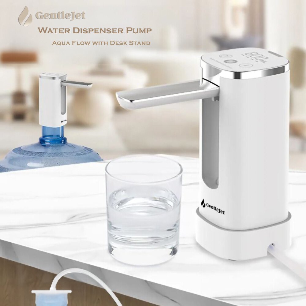 GentleJet Water Bottle Switch Pump Electric Automatic Dispenser 5 Gallon  USB - Picture 7 of 9