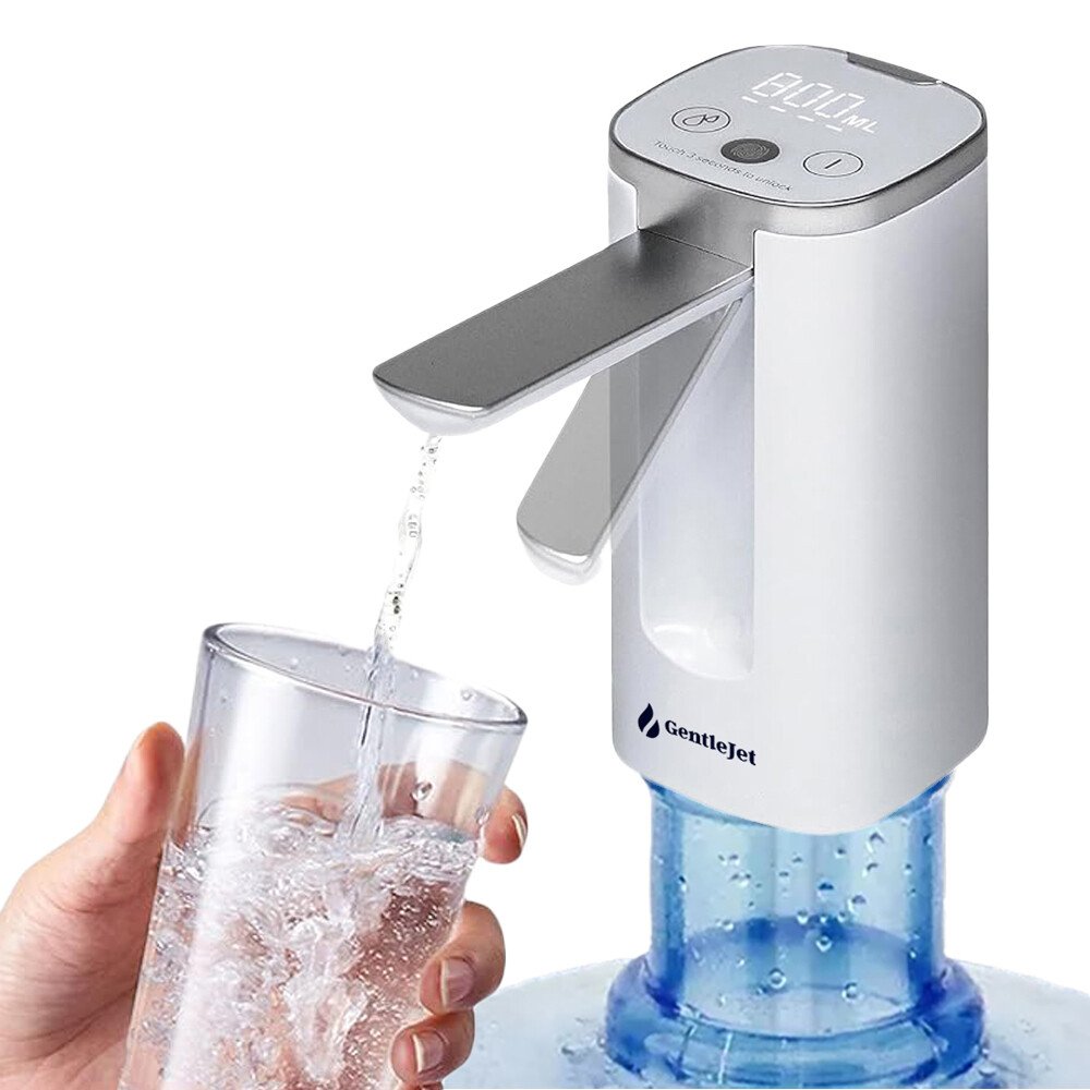 Water Bottle Switch Pump Electric Automatic Universal Dispenser 5 Gal- GentleJet - Picture 10 of 12