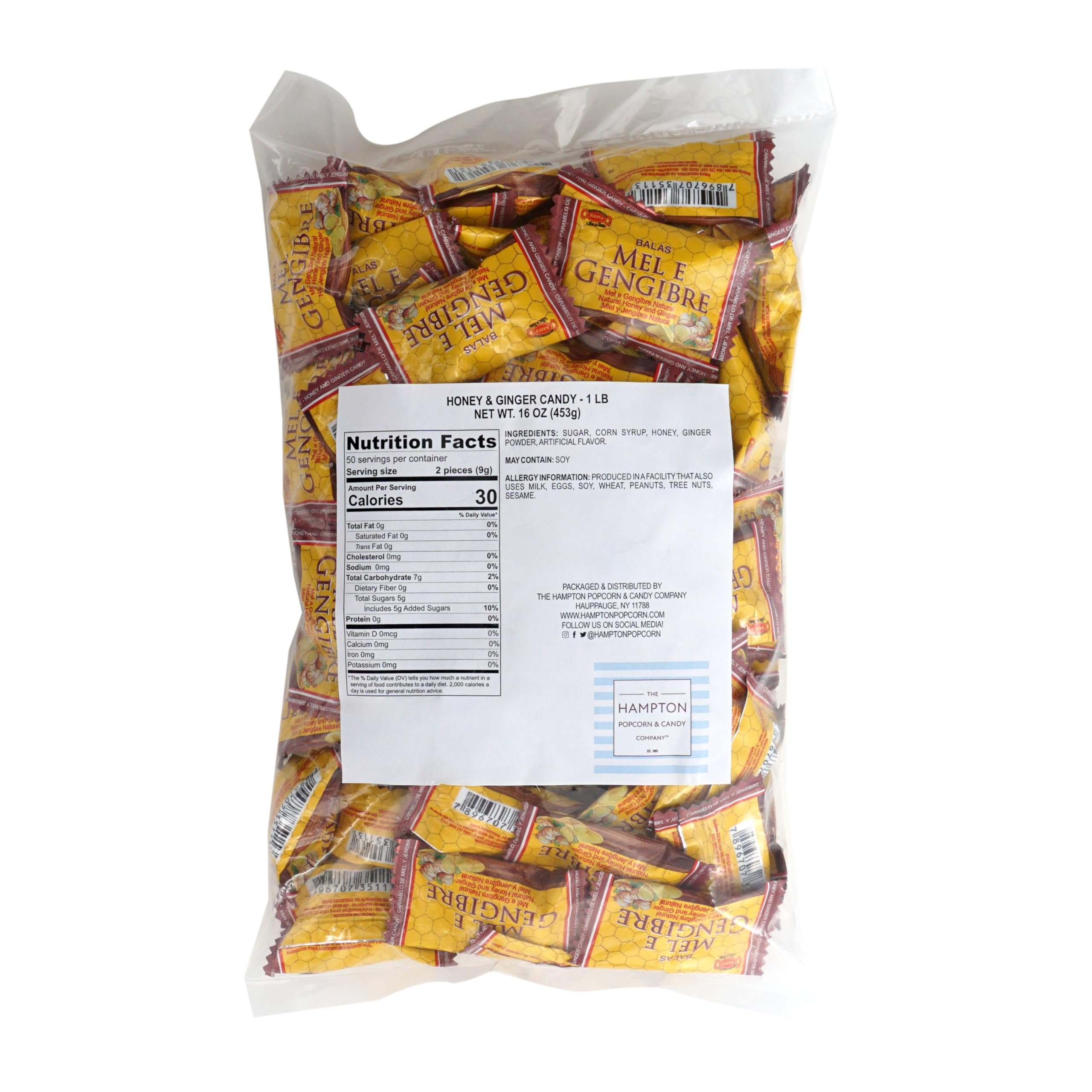 Honey and Ginger Candy