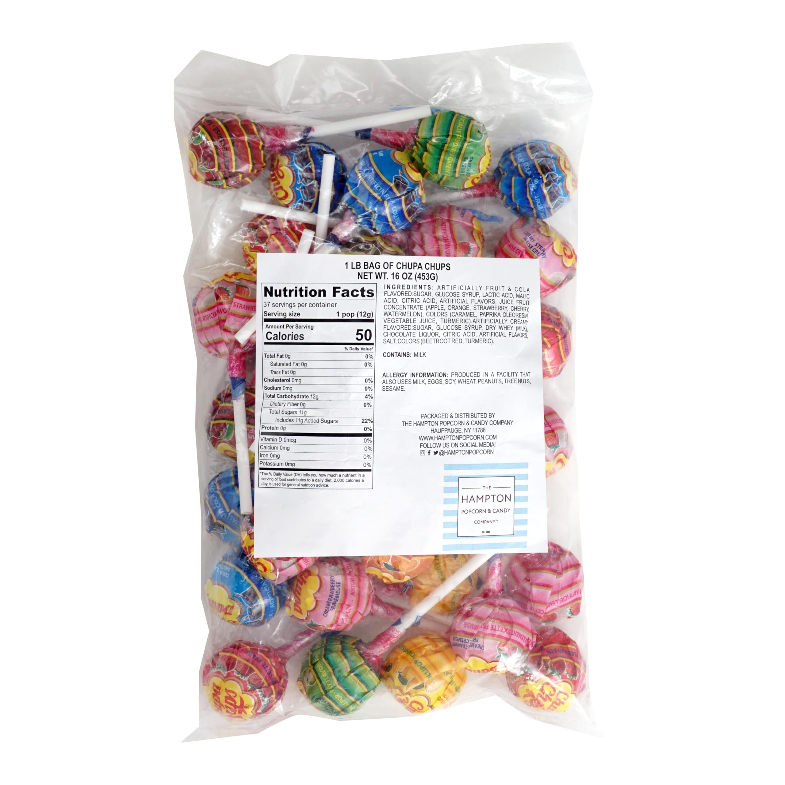 Chupa Assorted Lollipops Bulk Bag