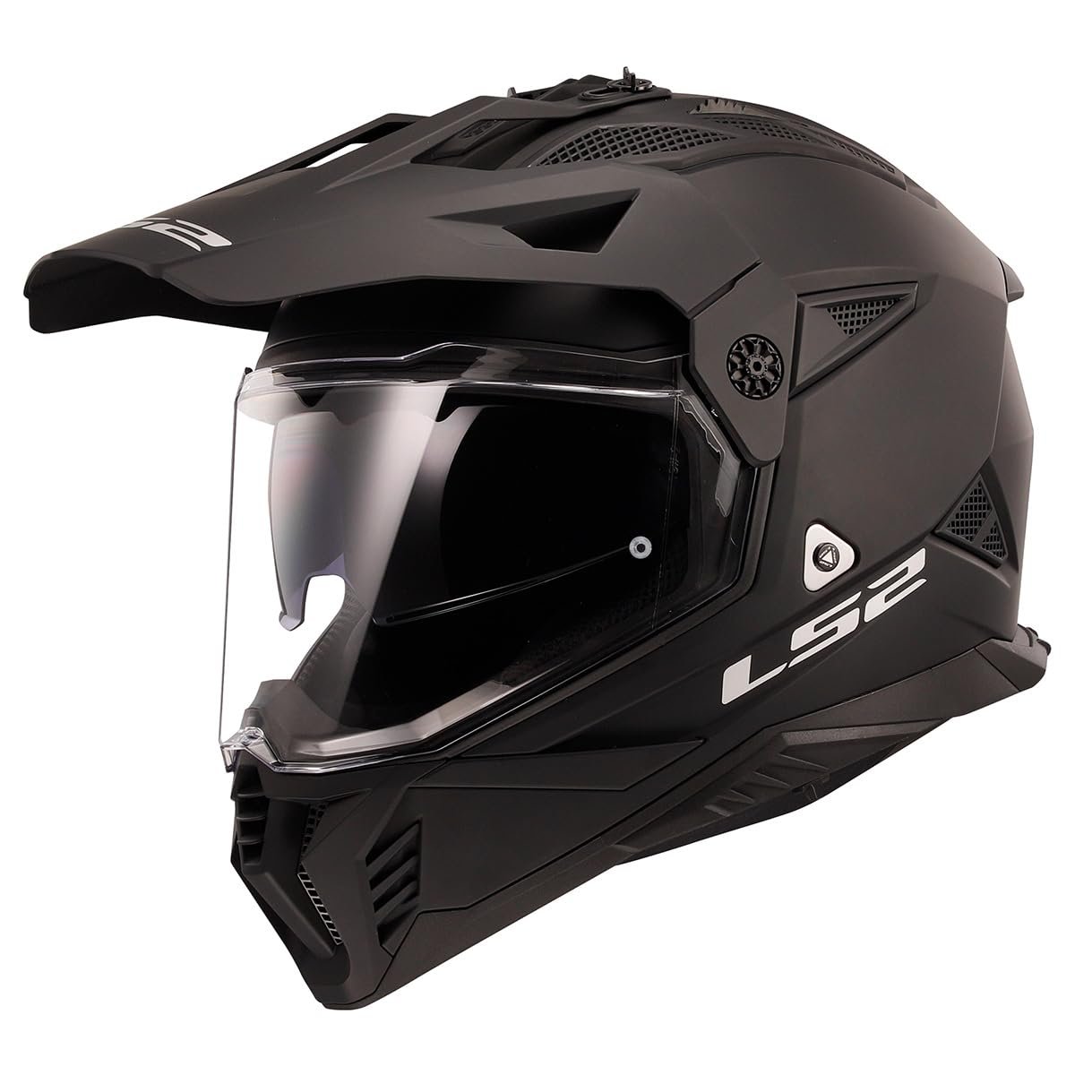 Blaze Ii Adventure Motorcycle Helmet W/sunshield (matte Blac