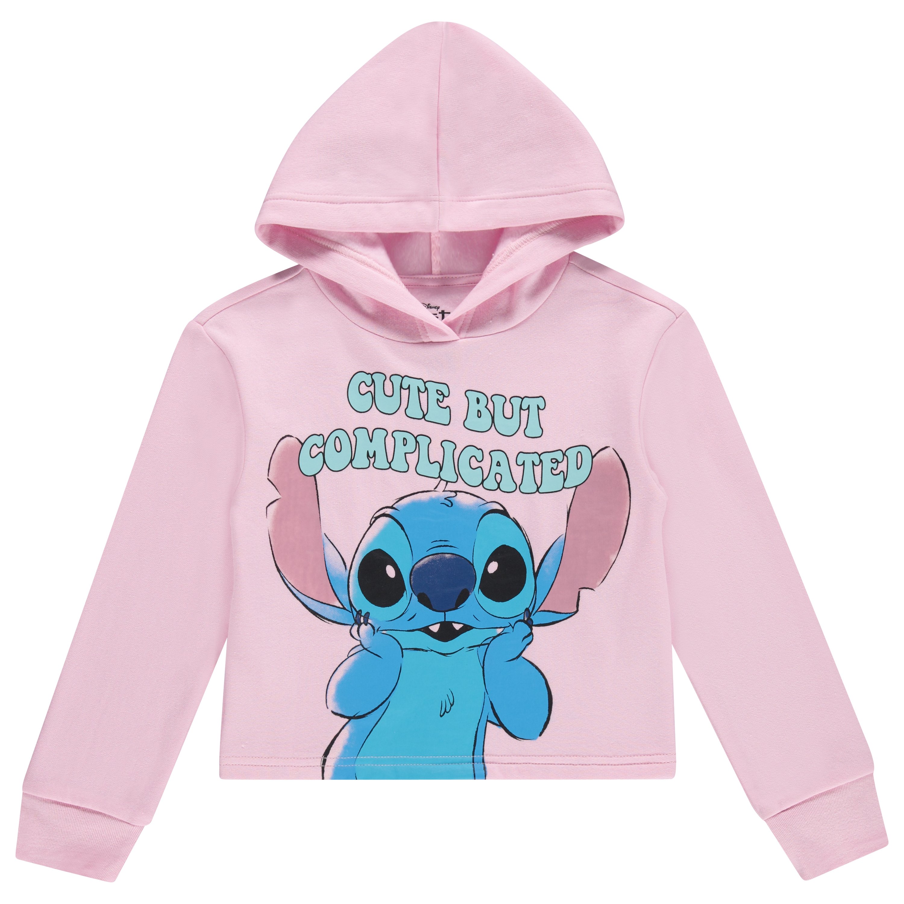 Disney Lilo & Stitch Girls French Terry Crossover Hoodie Toddler to Big Kid  : : Clothing, Shoes & Accessories