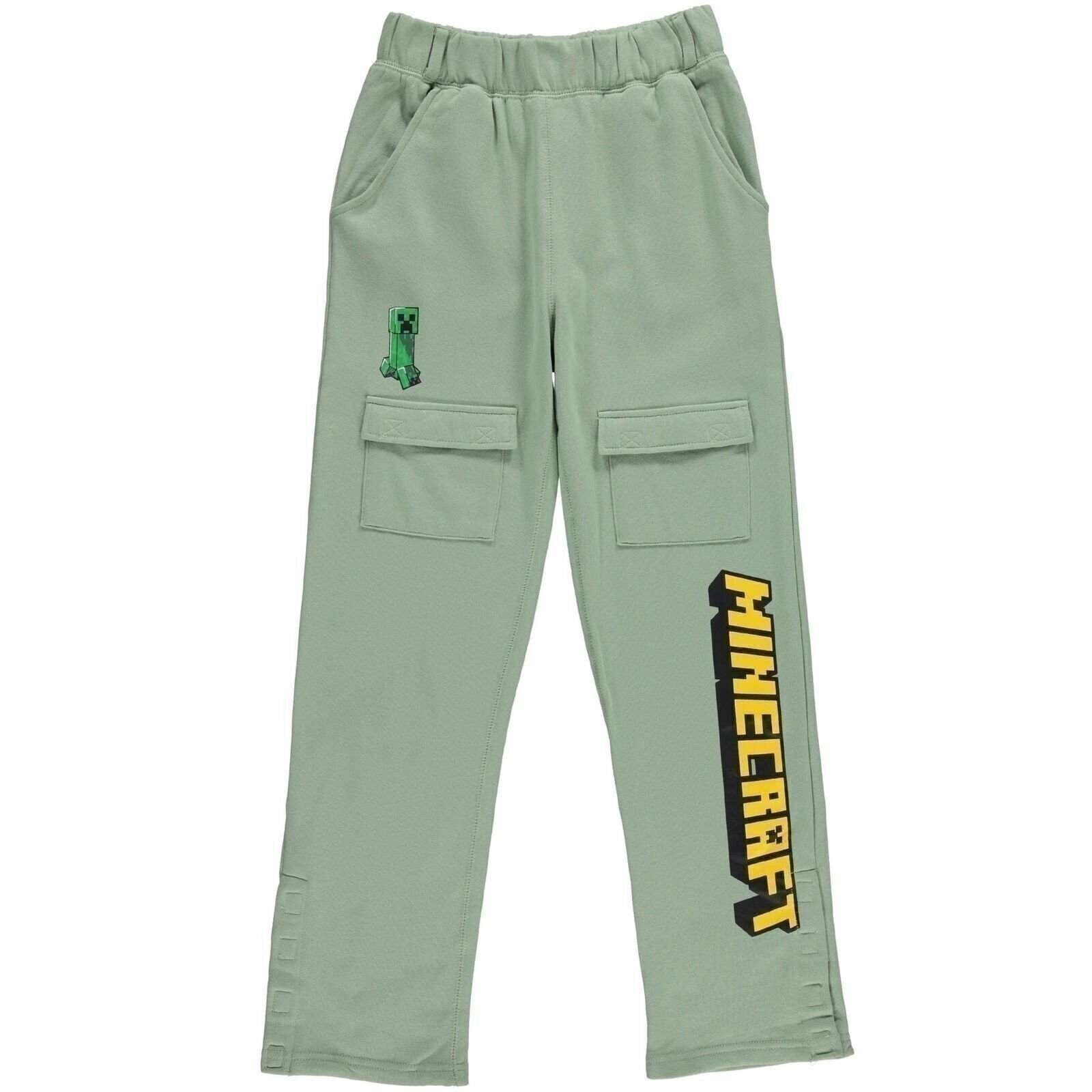 Minecraft Boys Adaptive T-Shirt & Cargo Sweatpants Set, Gaming Clothing... - Picture 3 of 8