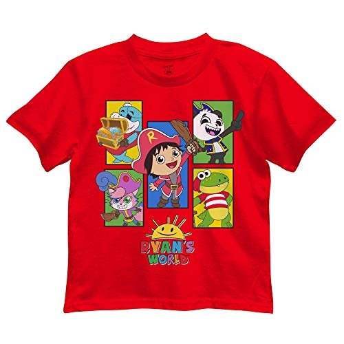 Ryan's World Little Boy's Ryan and Friends T-Shirt - Picture 2 of 2