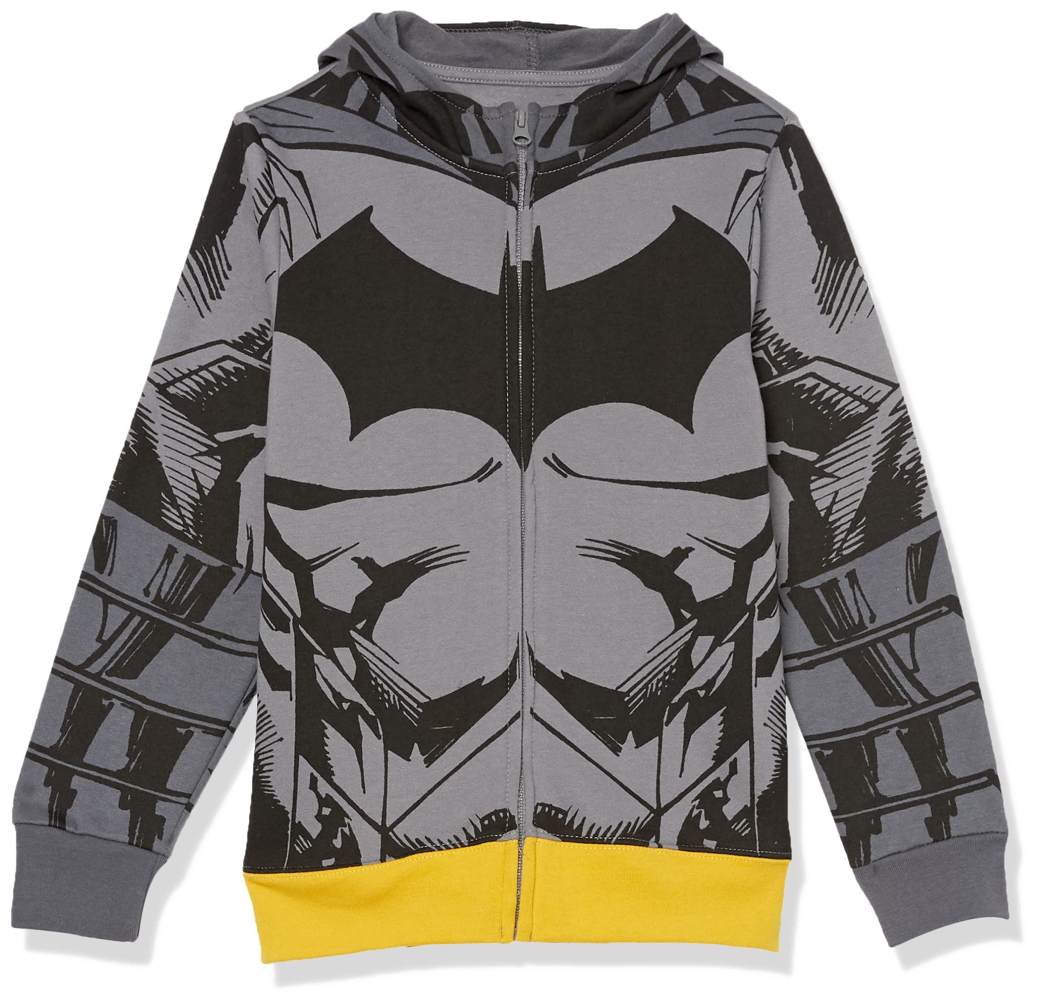 DC Comics Little Flash Cosplay Zip-up Hoodie with Cape-Dc-Boys 4-20 - Picture 7 of 8