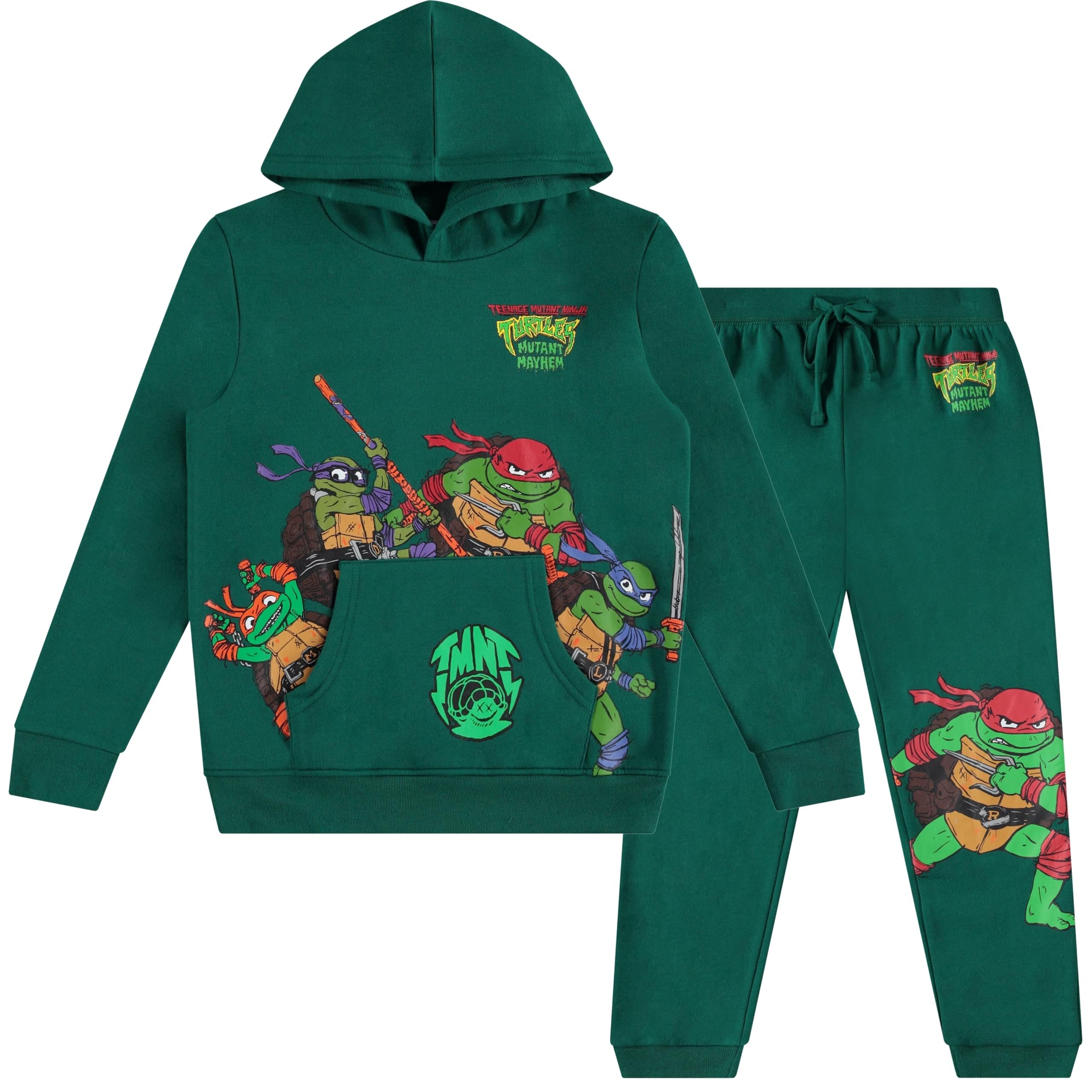 Teenage Mutant Ninja Turtles Pullover Hoodie and Jogger Sweatpants Set,... - Picture 26 of 26