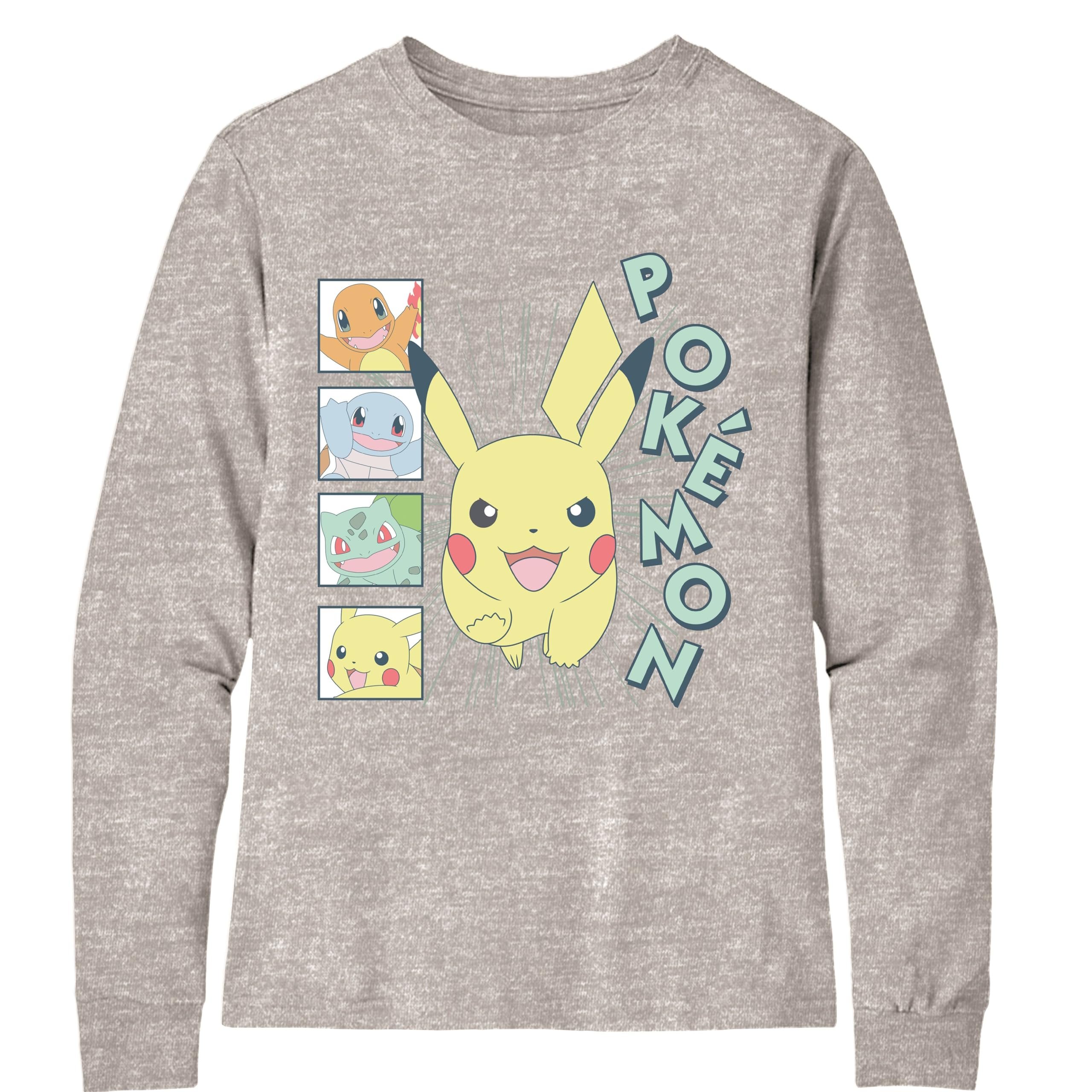 Pokemon Boys' Long Sleeve T-Shirt - Picture 24 of 24