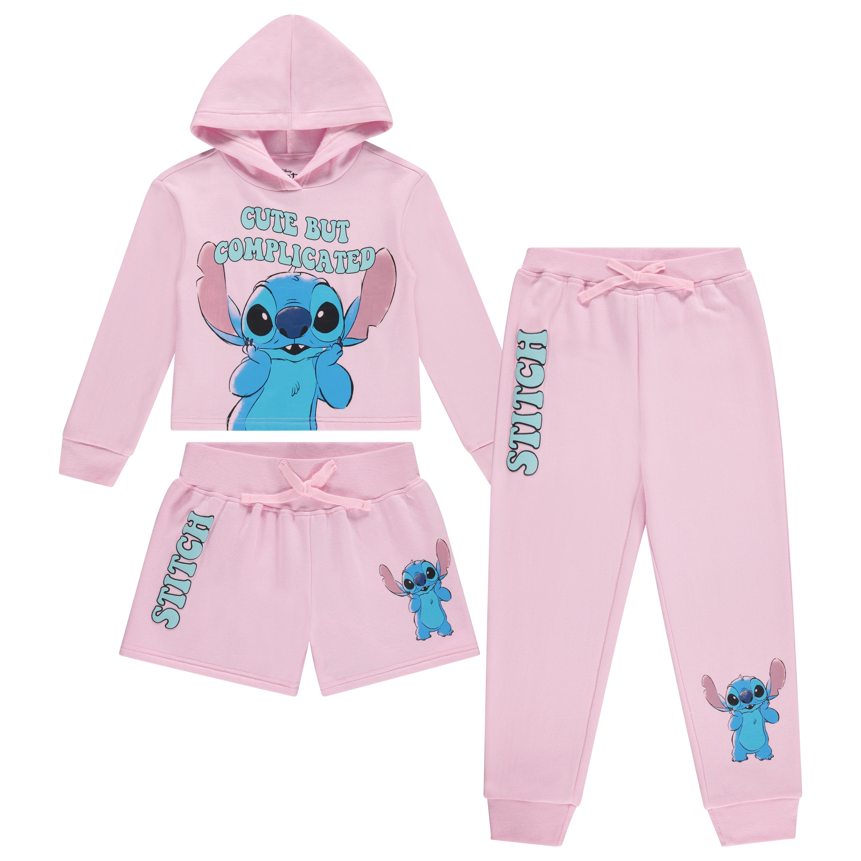 Disney® Stitch Pyjamas for Girls - pale pink, Girls