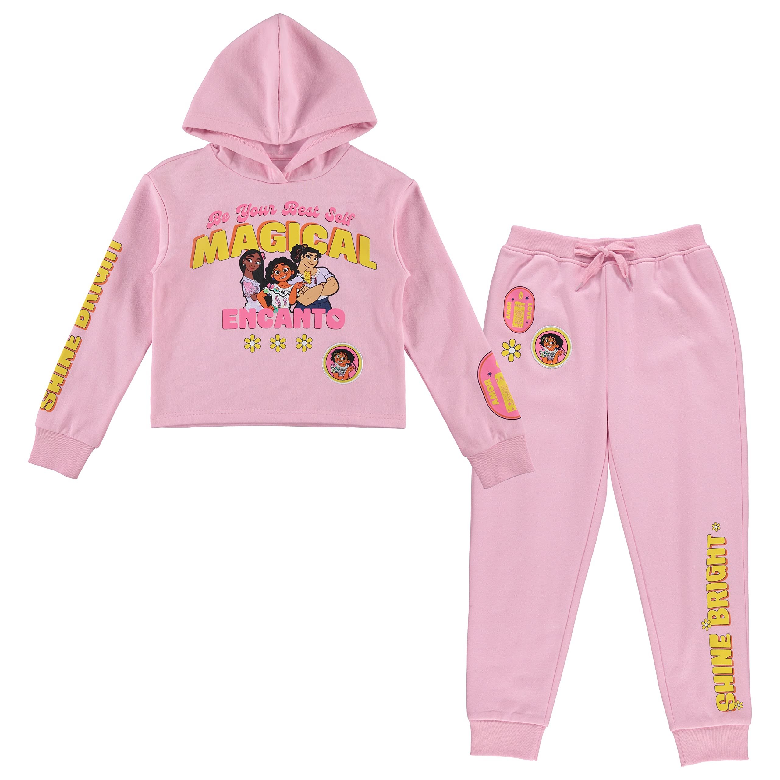 Disney Girls ENCANTO Hoodie and Jogger Clothing Set - Mirabel, Isabela and... - Picture 20 of 20