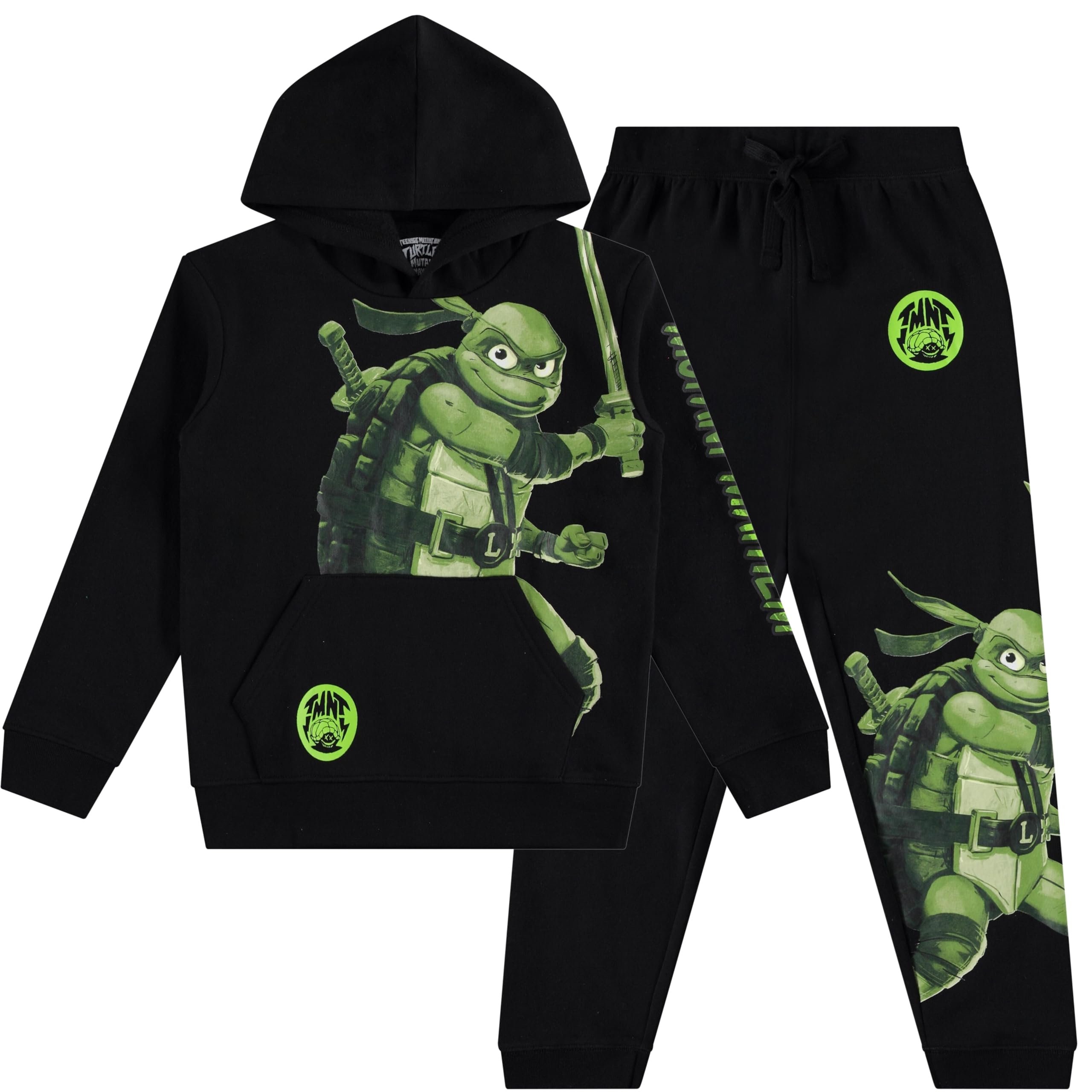 Teenage Mutant Ninja Turtles Pullover Hoodie and Jogger Sweatpants Set,... - Picture 25 of 26
