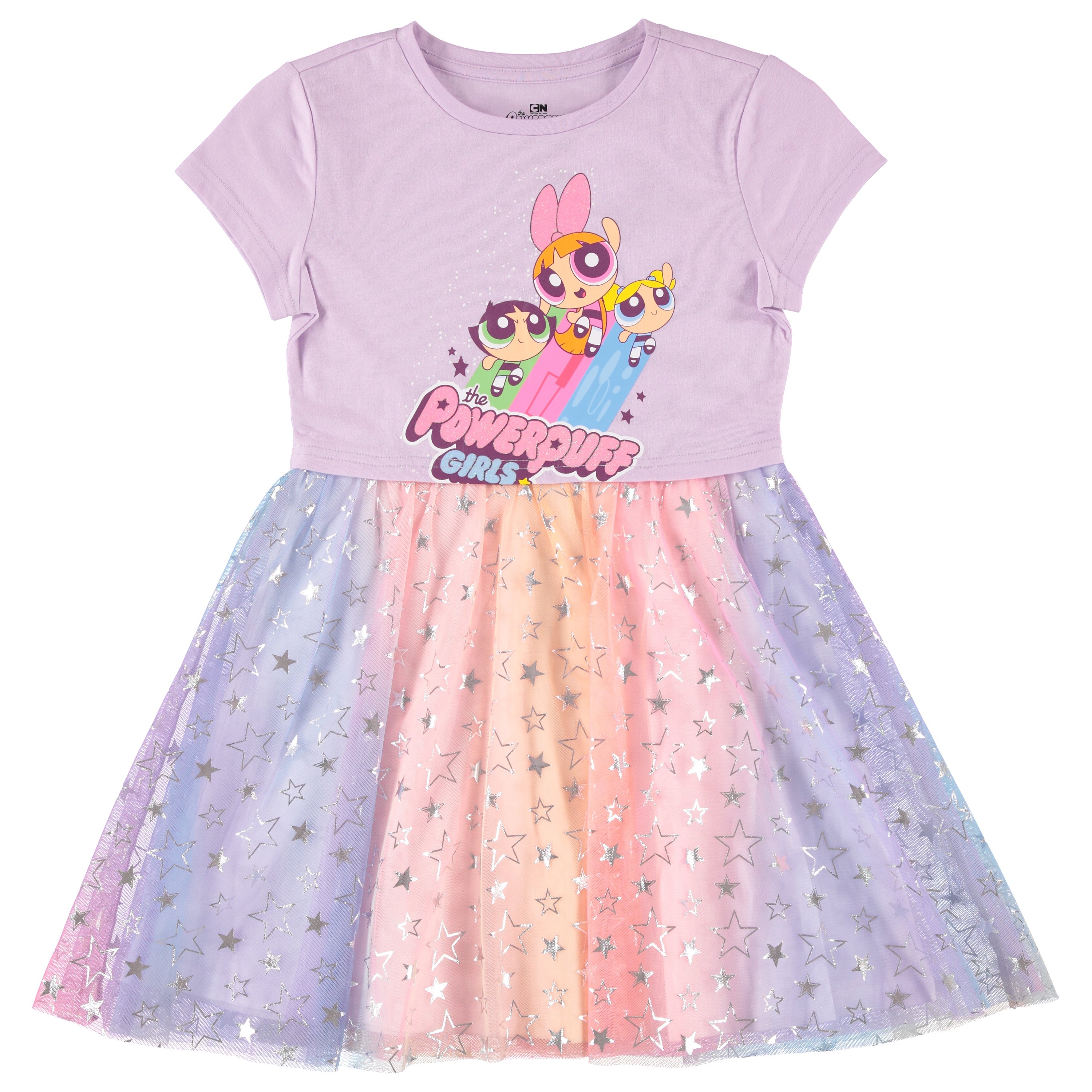 Powerpuff Girls Dress with Tulle Skirt- Powerpuff Tutu Dress - Sizes XS-XL... - Picture 7 of 7
