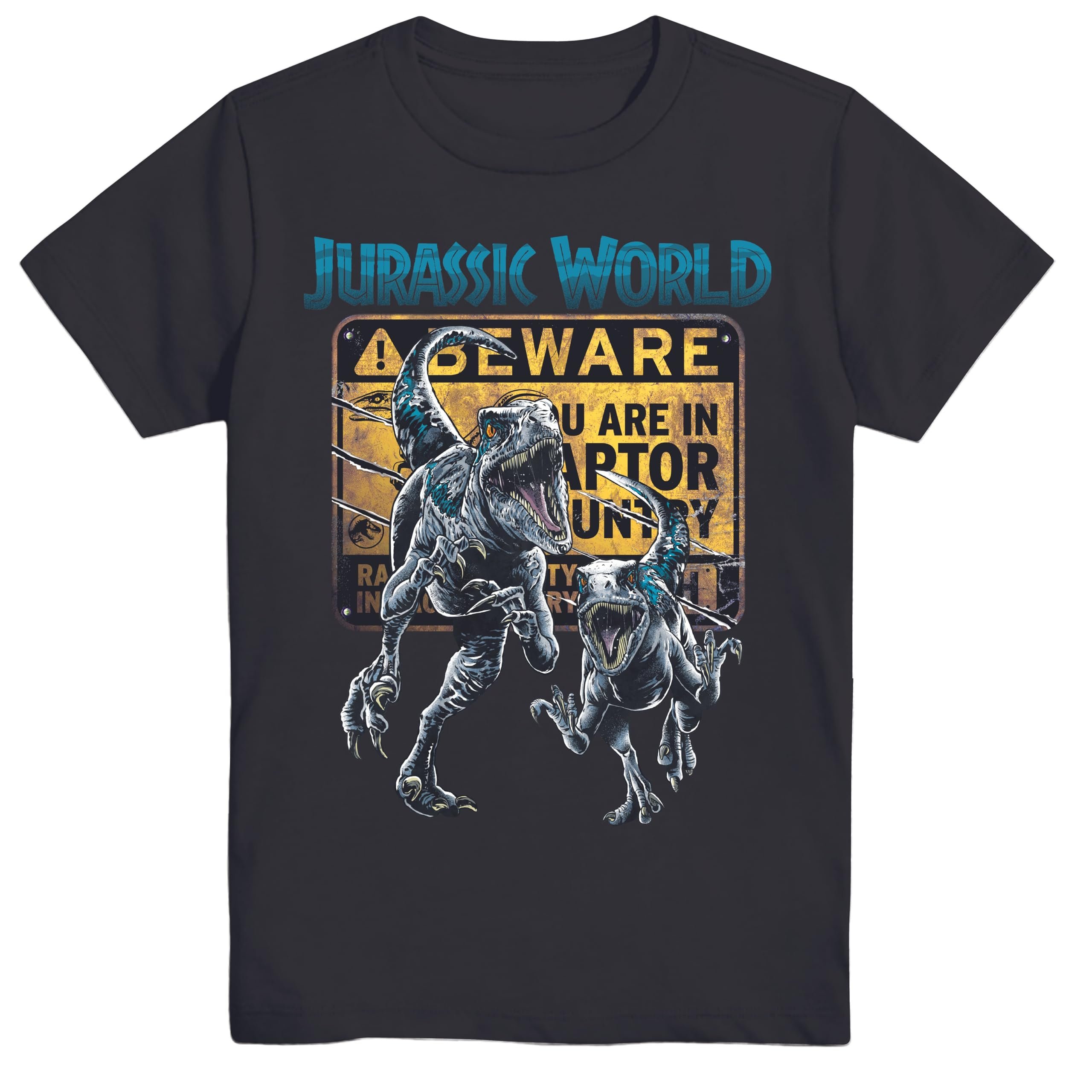 Jurassic World Boys Short Sleeve T-Shirt- Little and Big Boys Sizes XS-2XL 4-20 - Picture 16 of 16