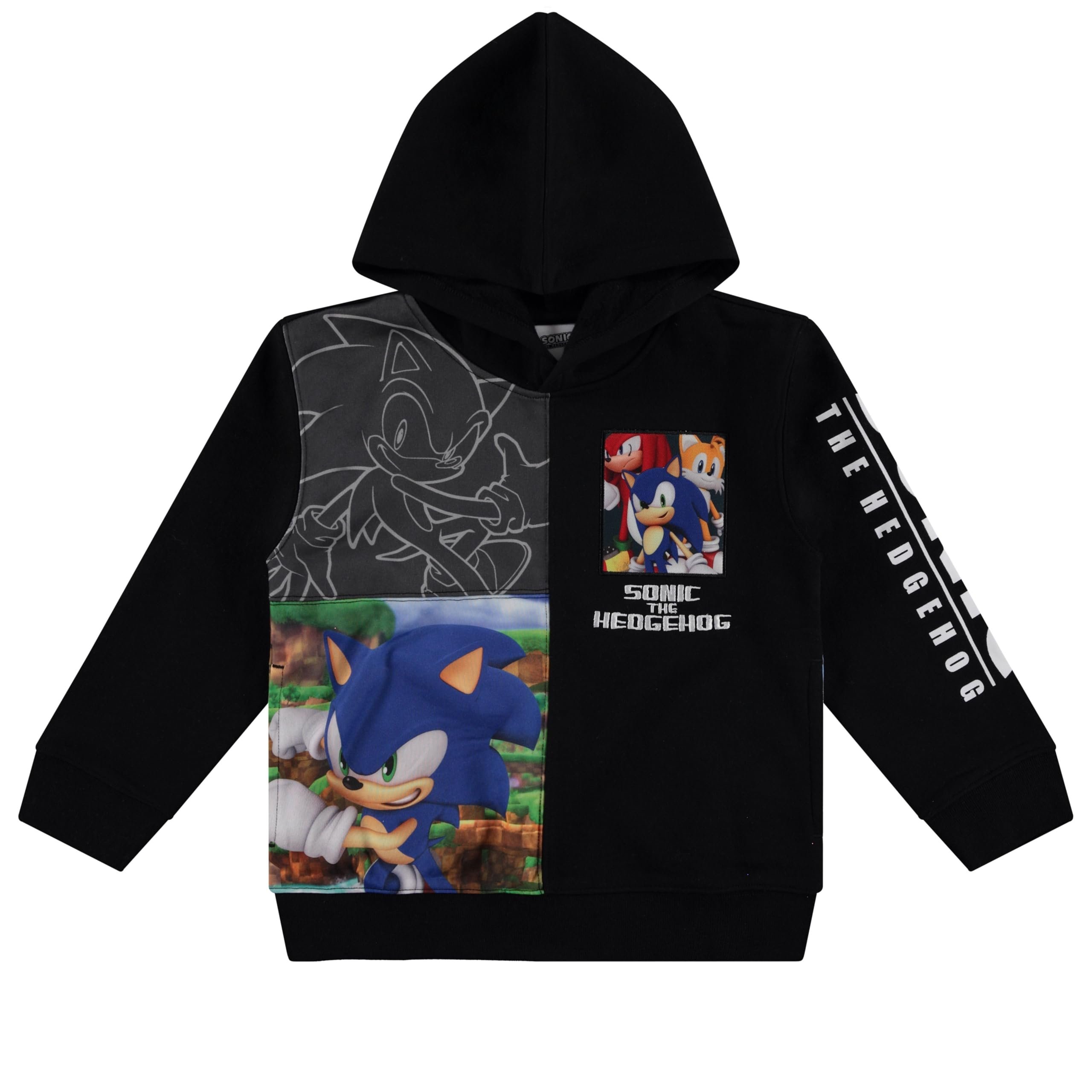 Boys Sonic The Hedgehog Pullover Hoodie- Sonic, Tails, Shadow and Knuckles... - 第 21/22 張圖片