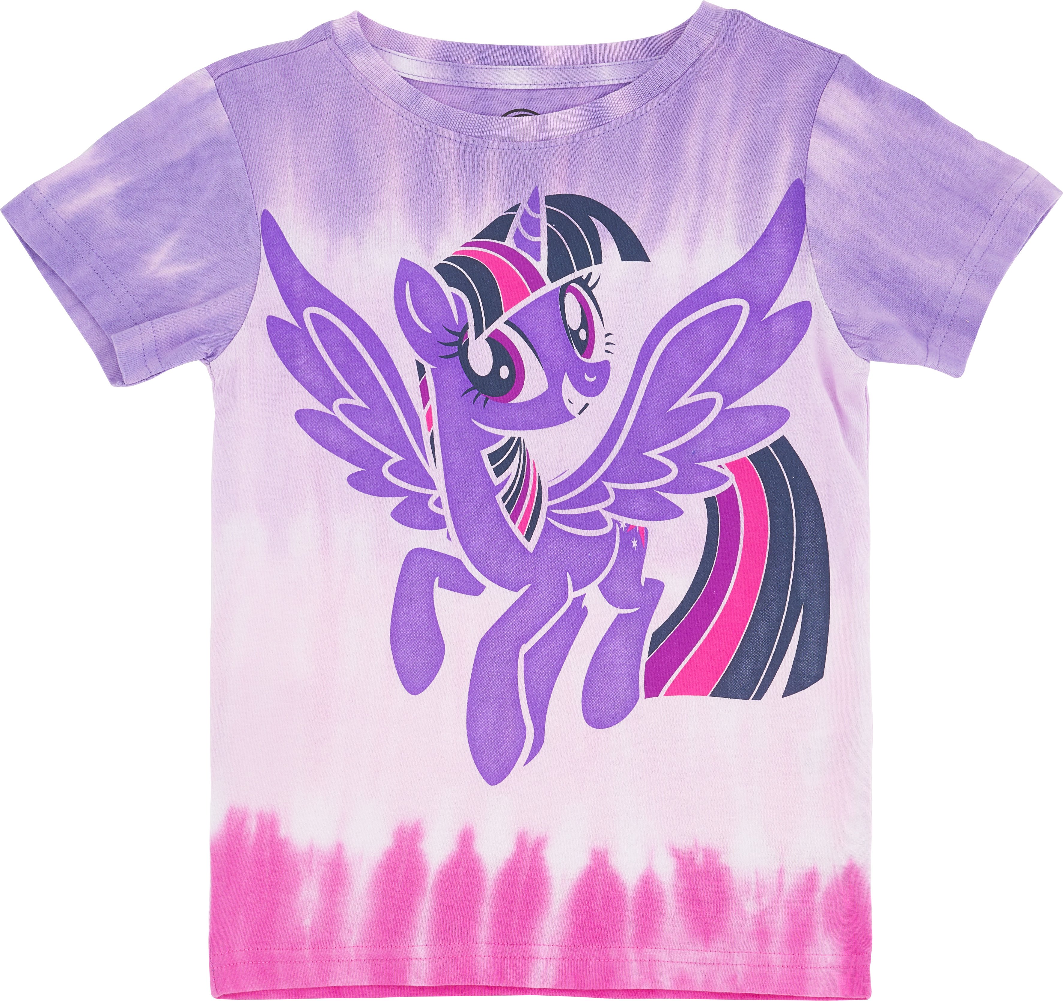 My Little Pony Girls Tie Dye T Shirt Rainbow Dash Pinkie Pie