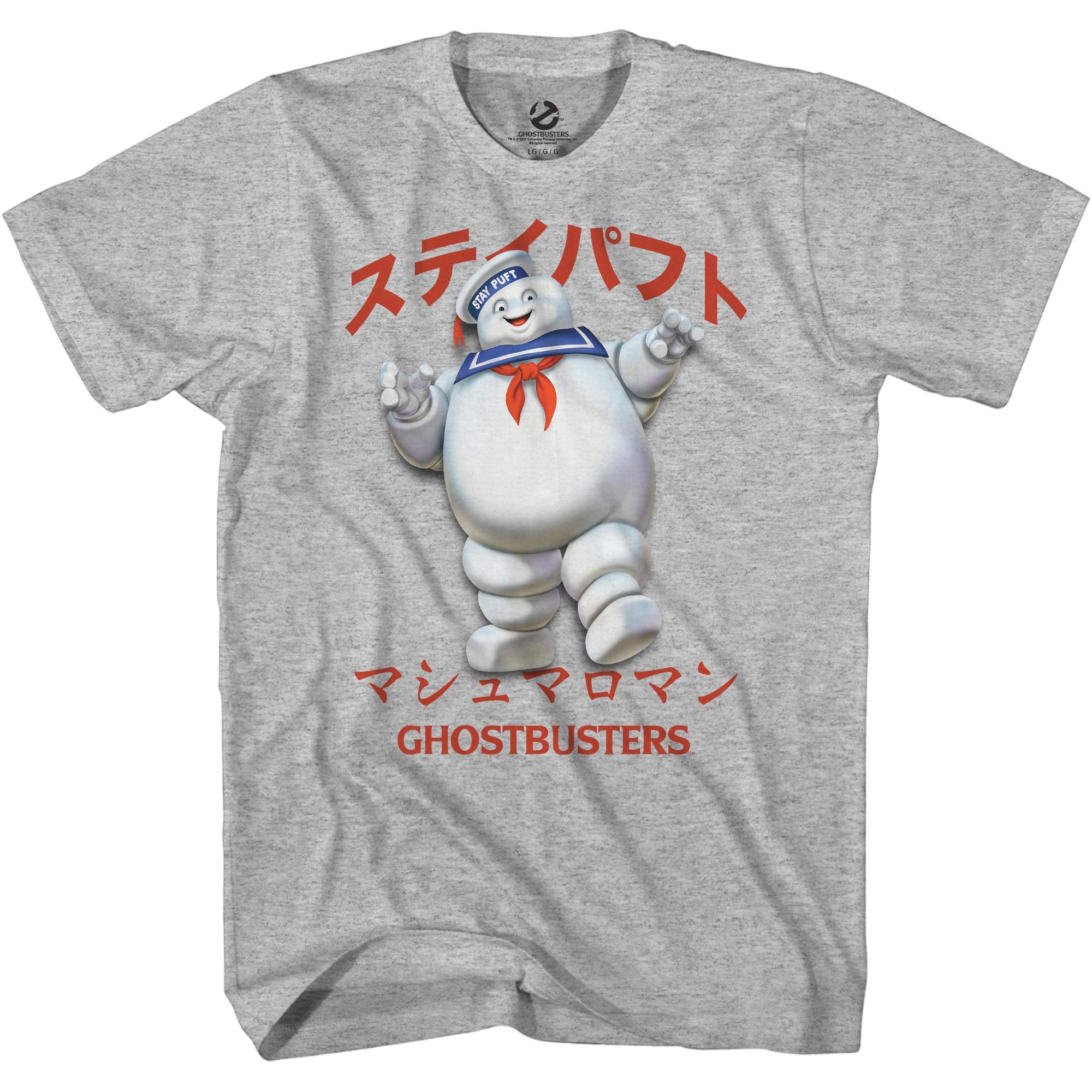 Men&rsquo;s Ghostbusters Short Sleeve Crewneck T-Shirt – Adult Sizes S-3XL