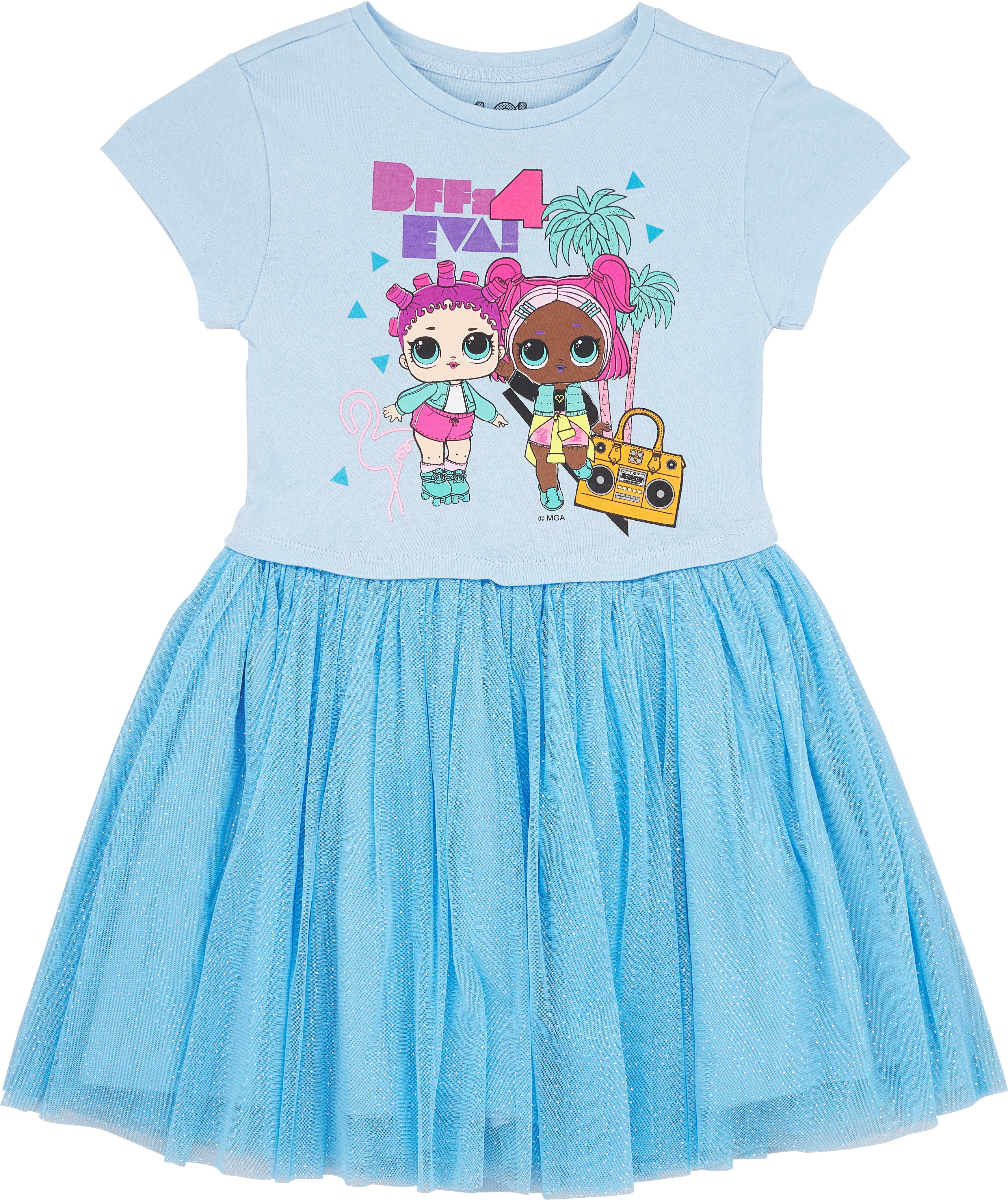 L.O.L. Surprise! Girls' Tutu Dress with Tulle Skirt - Picture 11 of 15