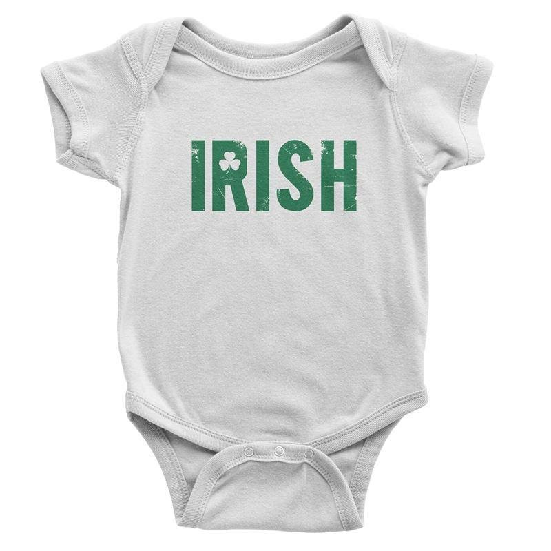 Trébol Irlandés Trébol Infantil Camisa Body Vintage Retro Bebé - Imagen 5 de 5