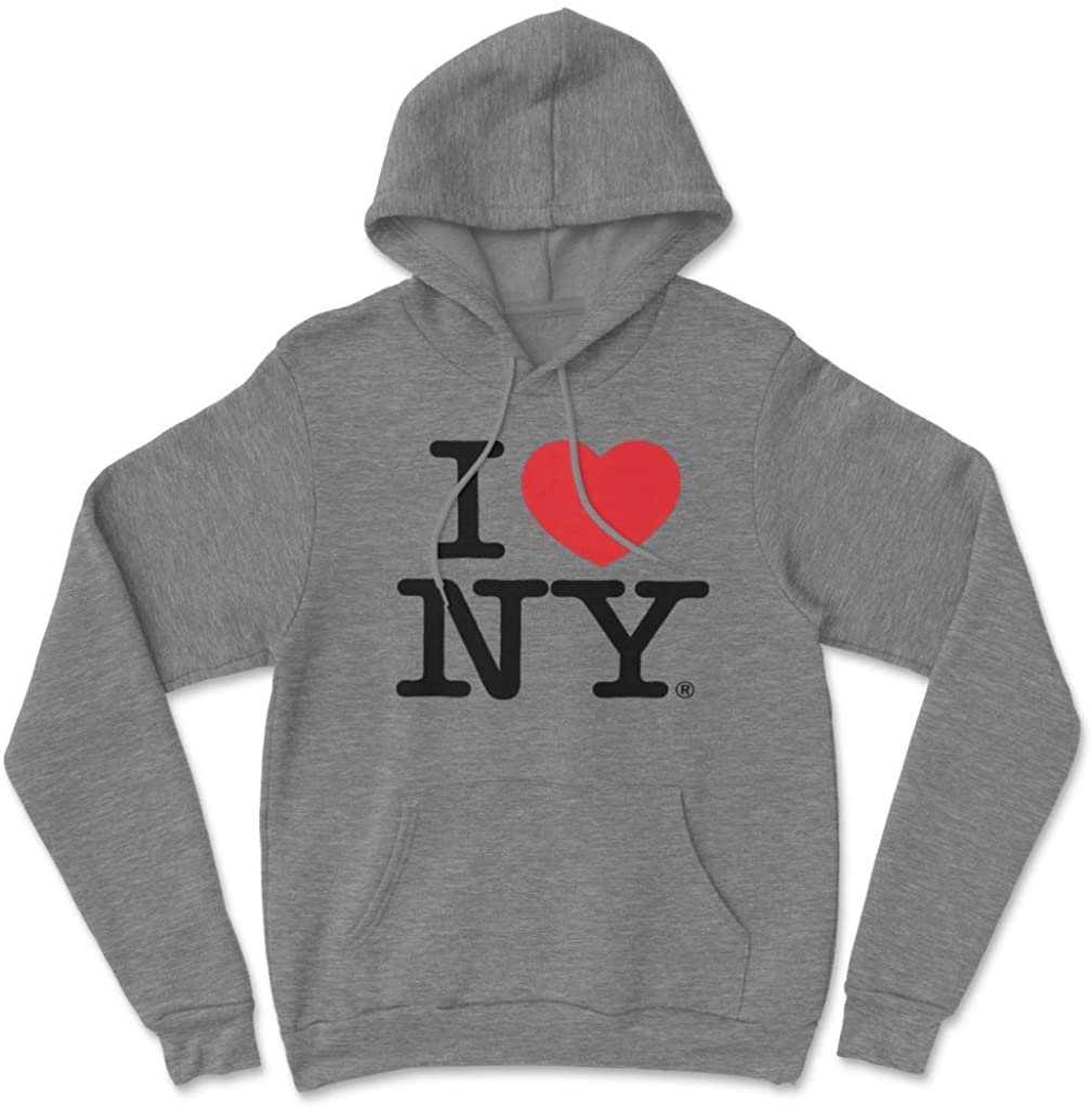 I Love NY Adult Unisex Hoodie Officially Licensed Sweatshirt - Picture 9 of 16
