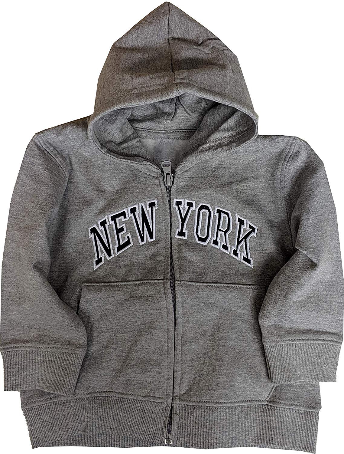 New York City Infant Baby Zippered Hoodie Sweatshirt Purple 12 Months