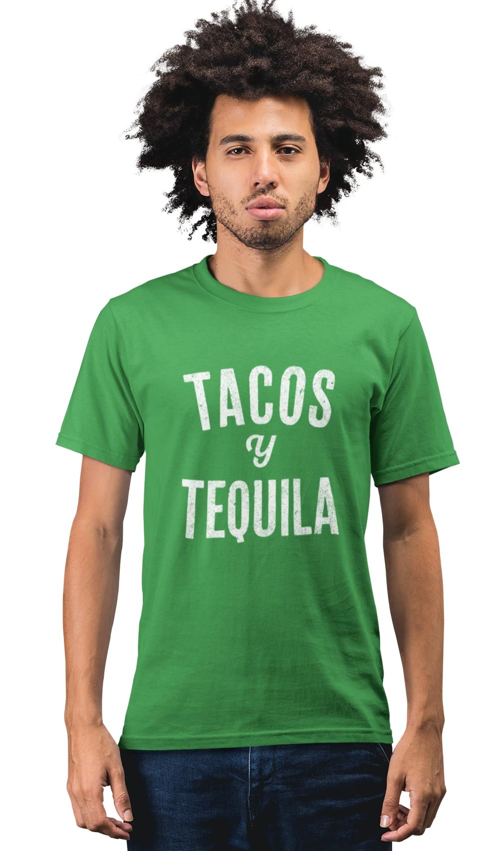 Herren Cinco De Mayo T-Shirt Taco Y Tequila Tee Kurzarm - Bild 5 von 11