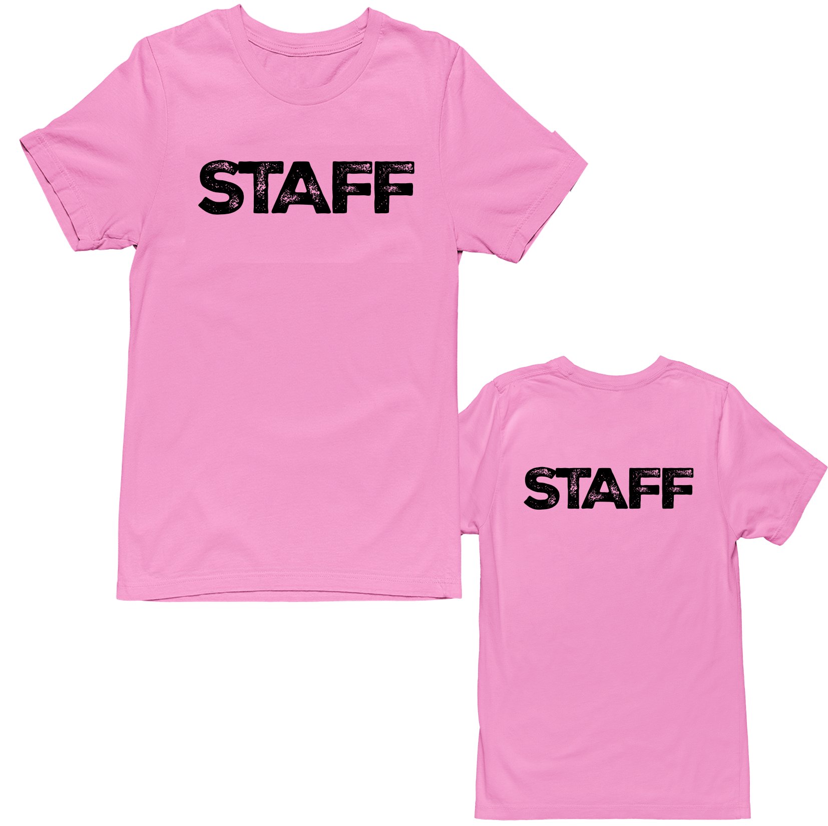 Camisetas Staff - Unisex para hombre - Diseño rústico - Camisetas de algodón suave (NR-A, delanteras y... - Imagen 13 de 17