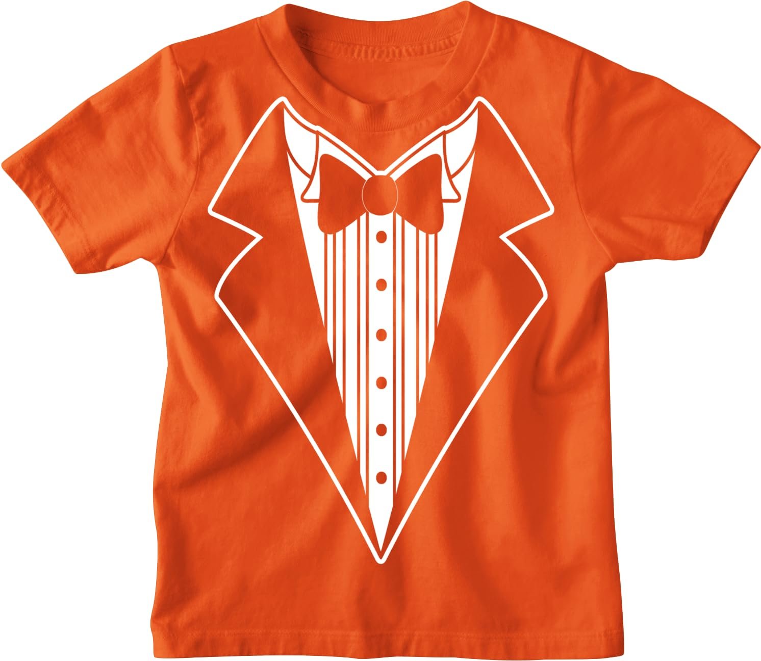 Kids Funny Tuxedo Tee T-Shirt Boys & Girls Formal Tux Tee Youth - Picture 8 of 15